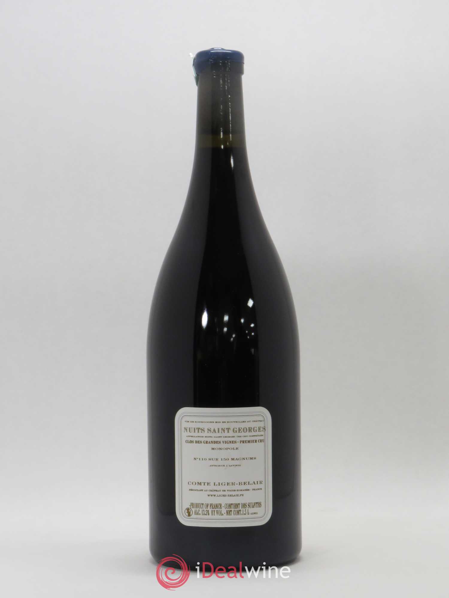 Nuits-Saint-Georges 1er Cru Clos des Grandes Vignes Comte Liger-Belair (Domaine du) 2013 - Lot de 1 magnum - 1
