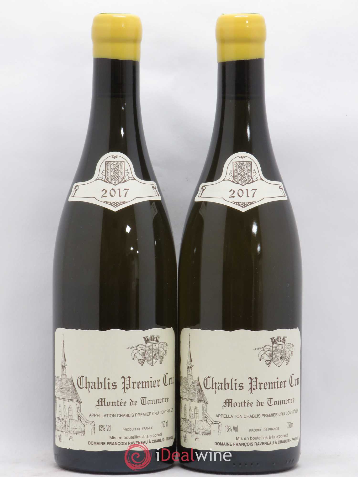 Chablis 1er Cru Montée de Tonnerre Raveneau (Domaine) 2017 - Lot de 2 bouteilles - 0