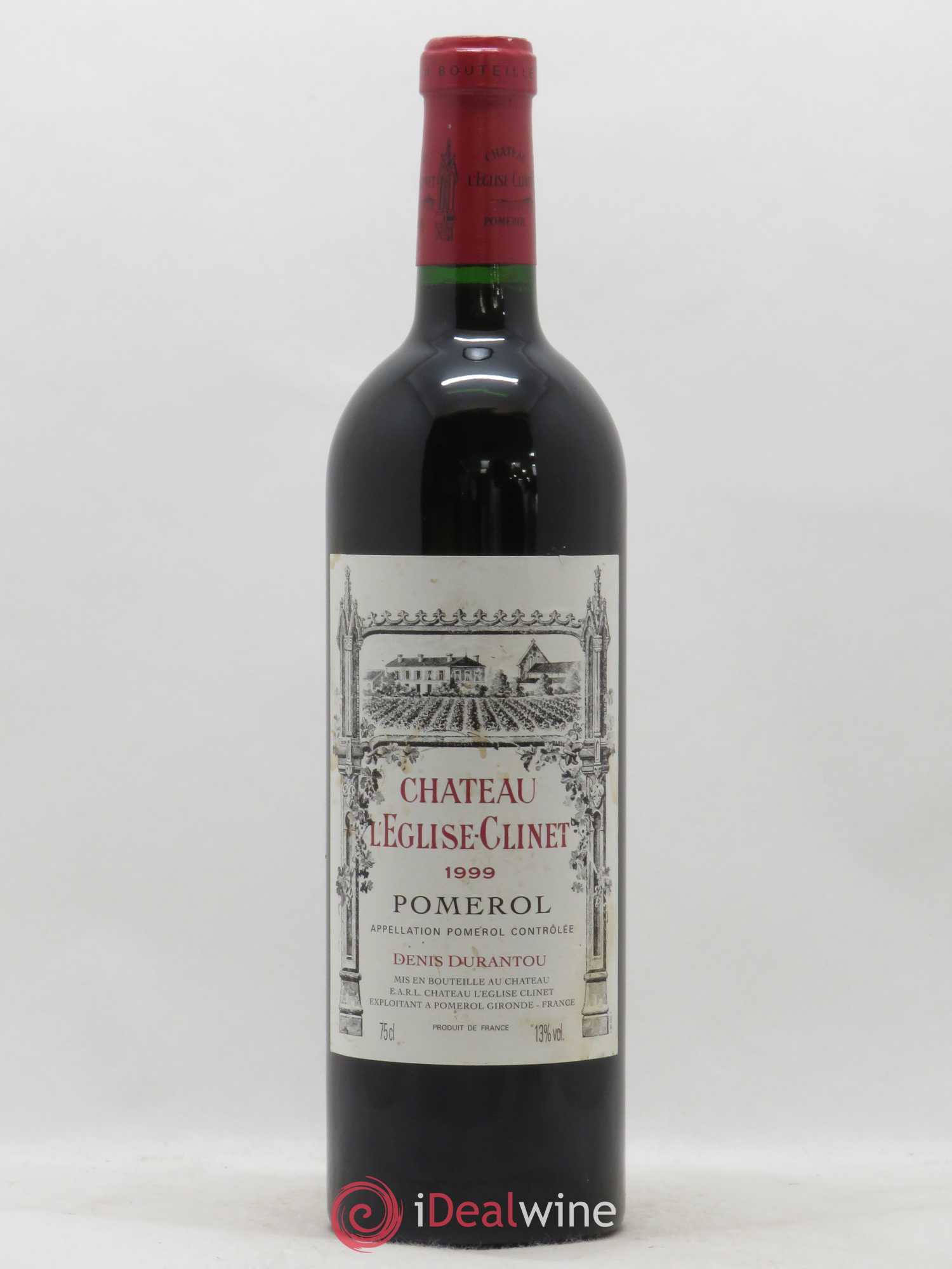 Château l' Église Clinet 1999 - Lot de 1 bouteille - 0