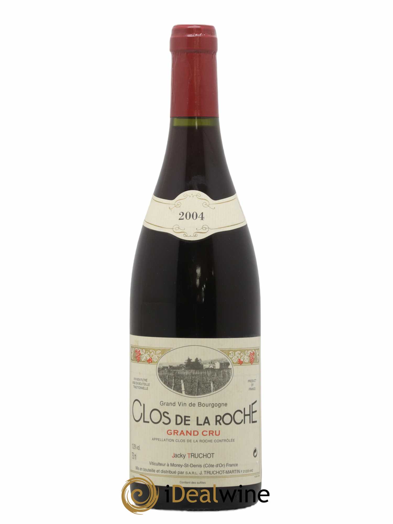Clos de la Roche Grand Cru Jacky Truchot 2004 - Lot de 1 bouteille - 0