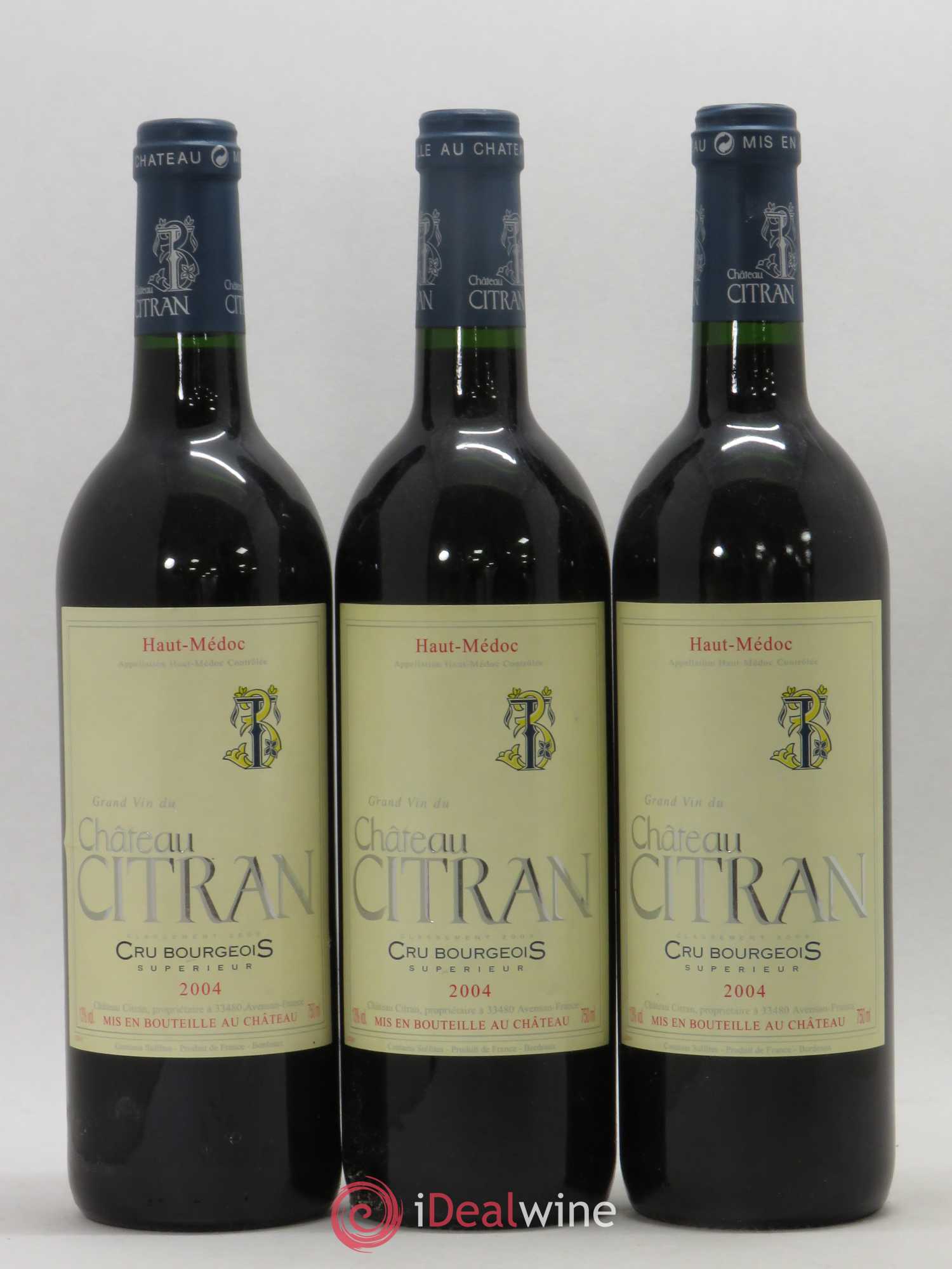 Château Citran Cru Bourgeois 2004 - Lot de 6 bouteilles - 2