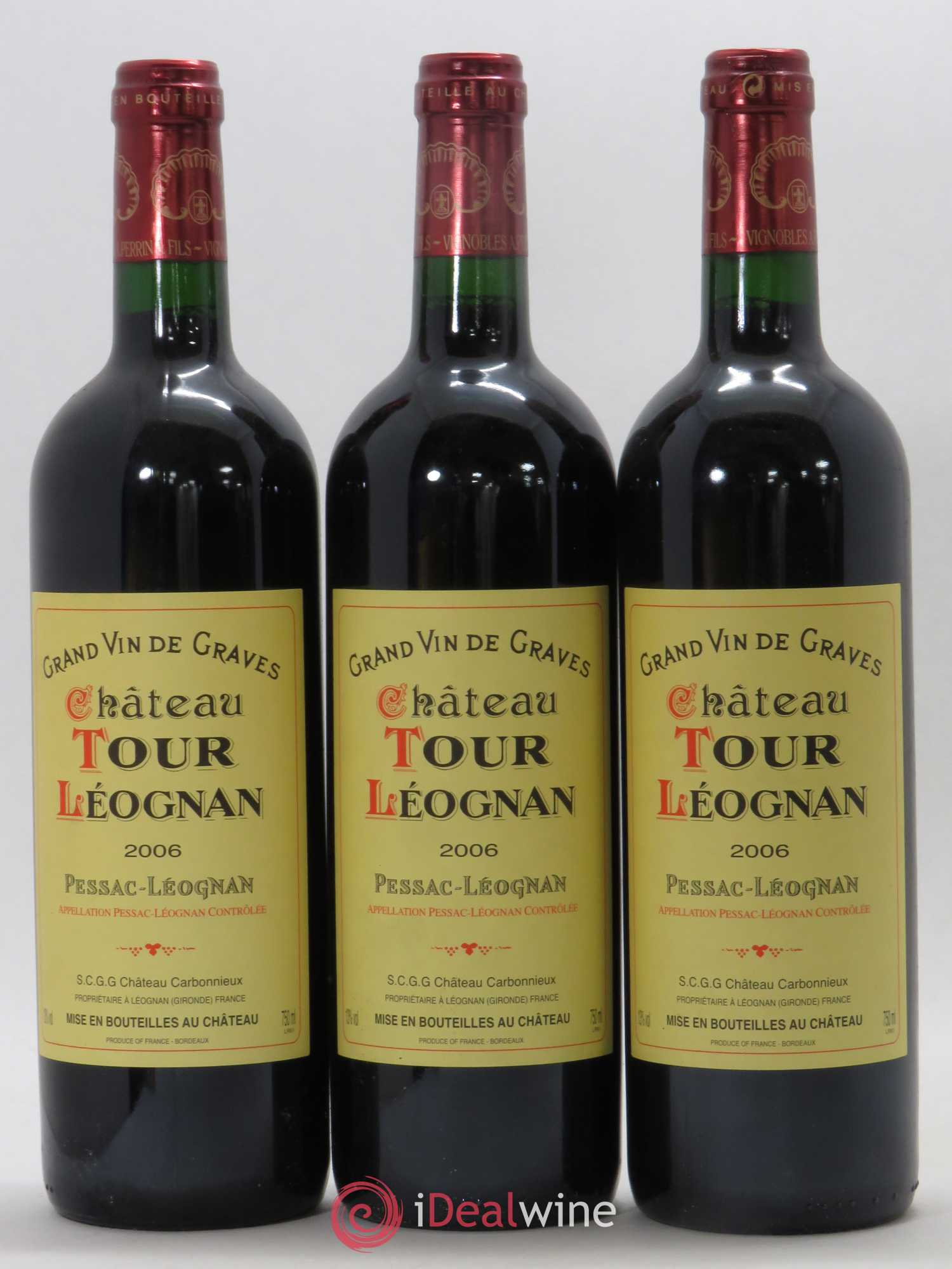 Château Tour Léognan 2006 - Lot of 6 bottles - 2