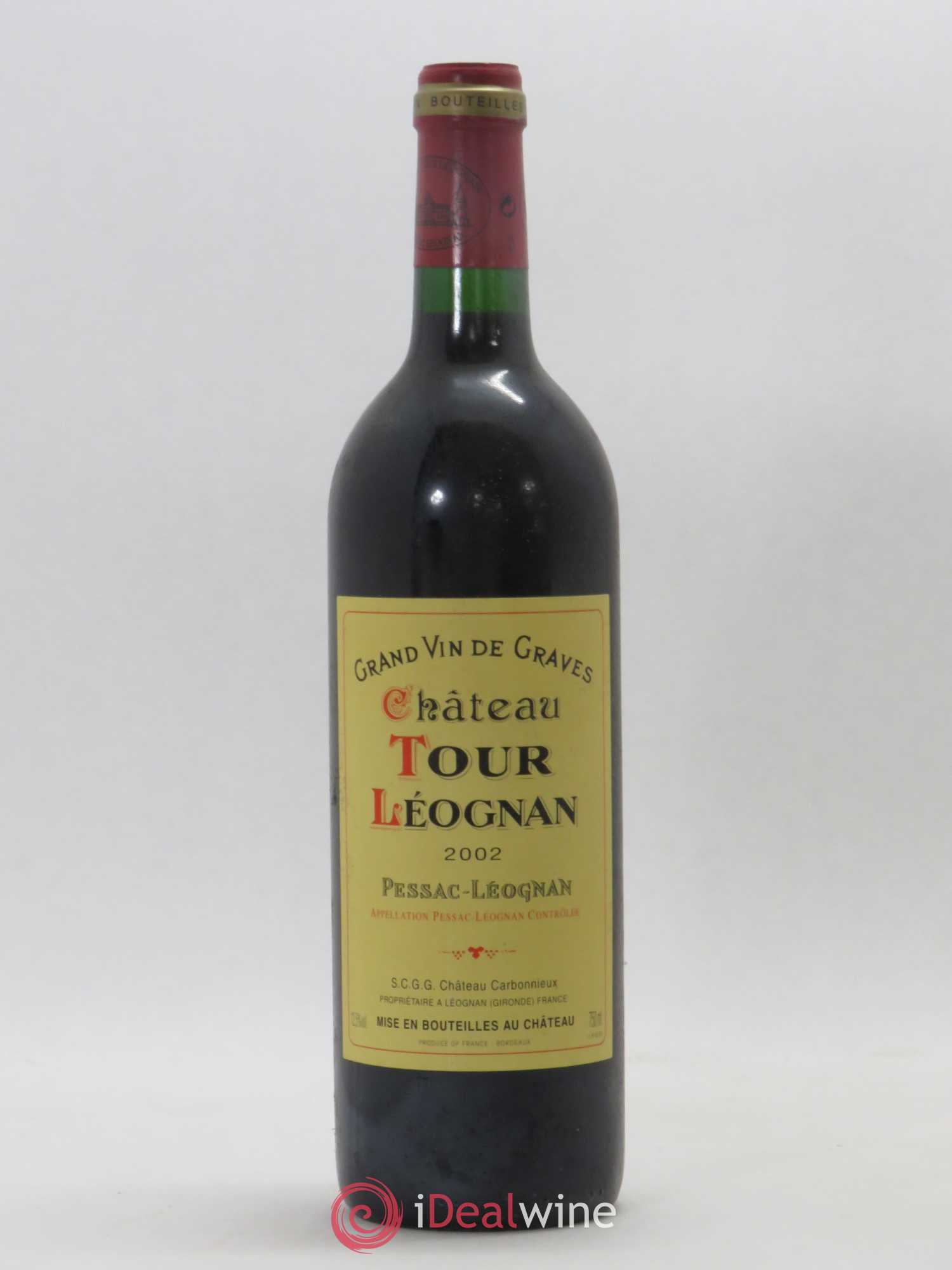 Château Tour Léognan 2002 - Lot de 1 bouteille - 0