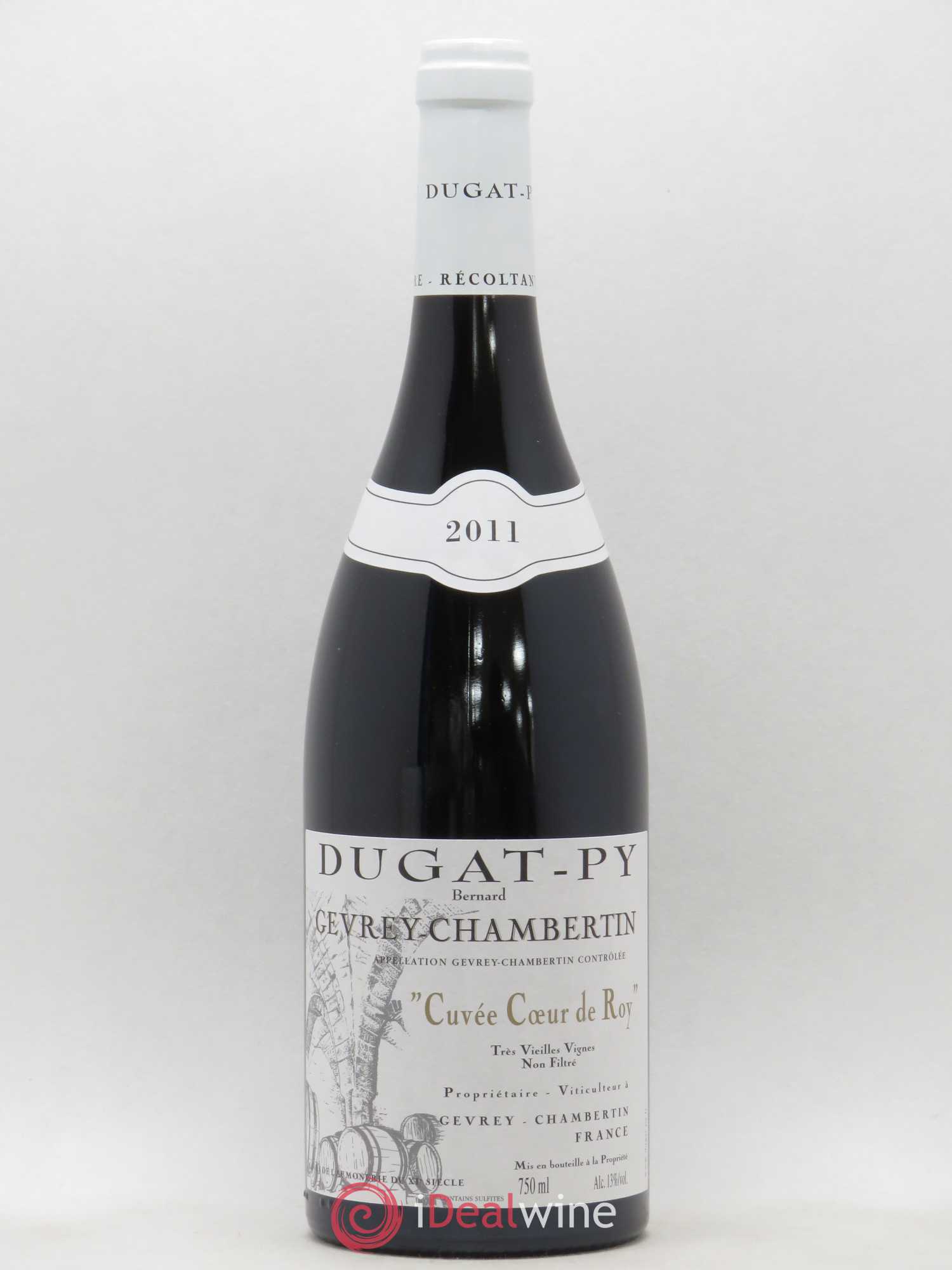 Gevrey-Chambertin Coeur de Roy Très Vieilles Vignes Dugat-Py 2011 - Lot de 1 bouteille - 0