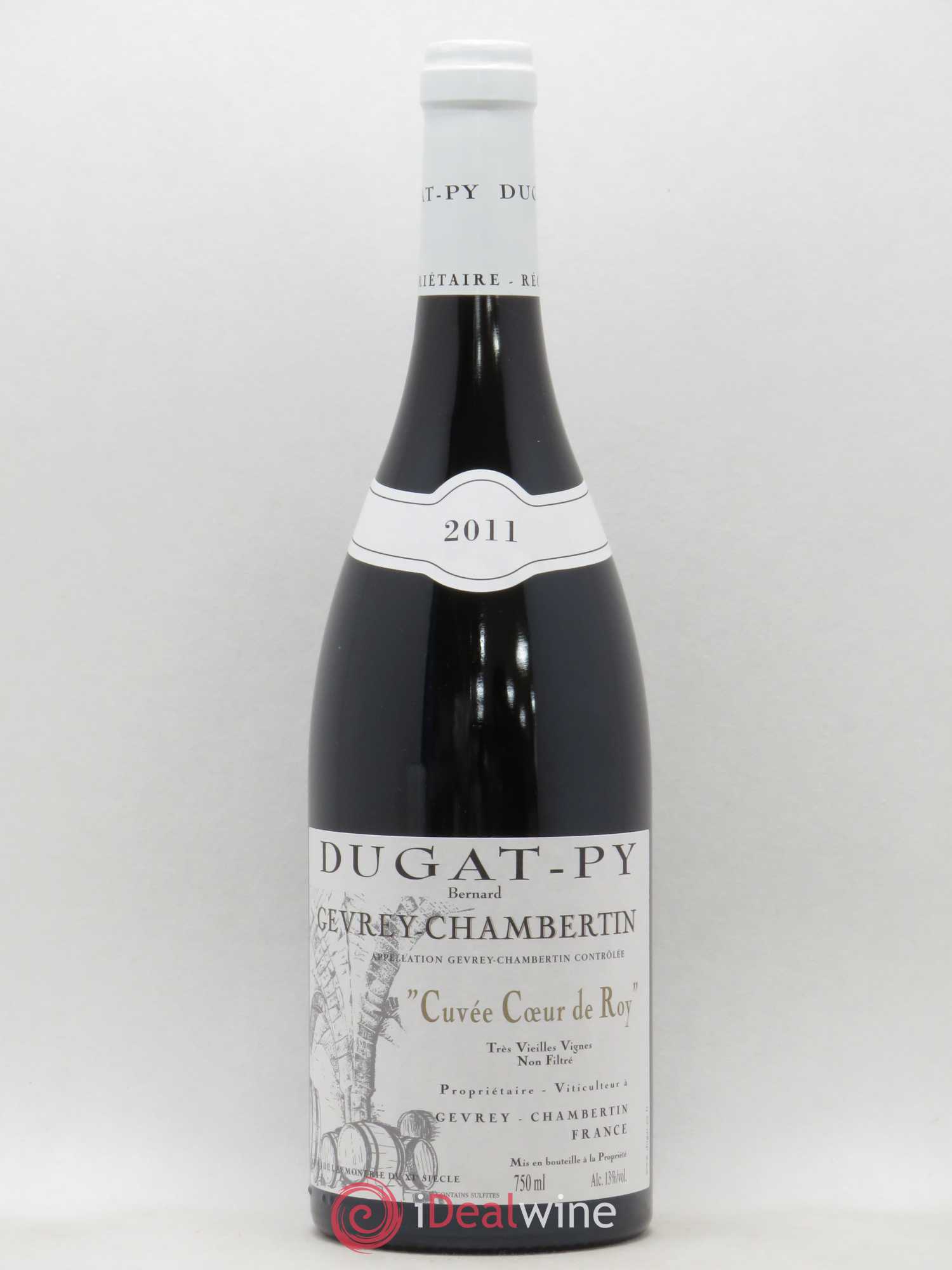 Gevrey-Chambertin Coeur de Roy Très Vieilles Vignes Dugat-Py 2011 - Lot de 1 bouteille - 0