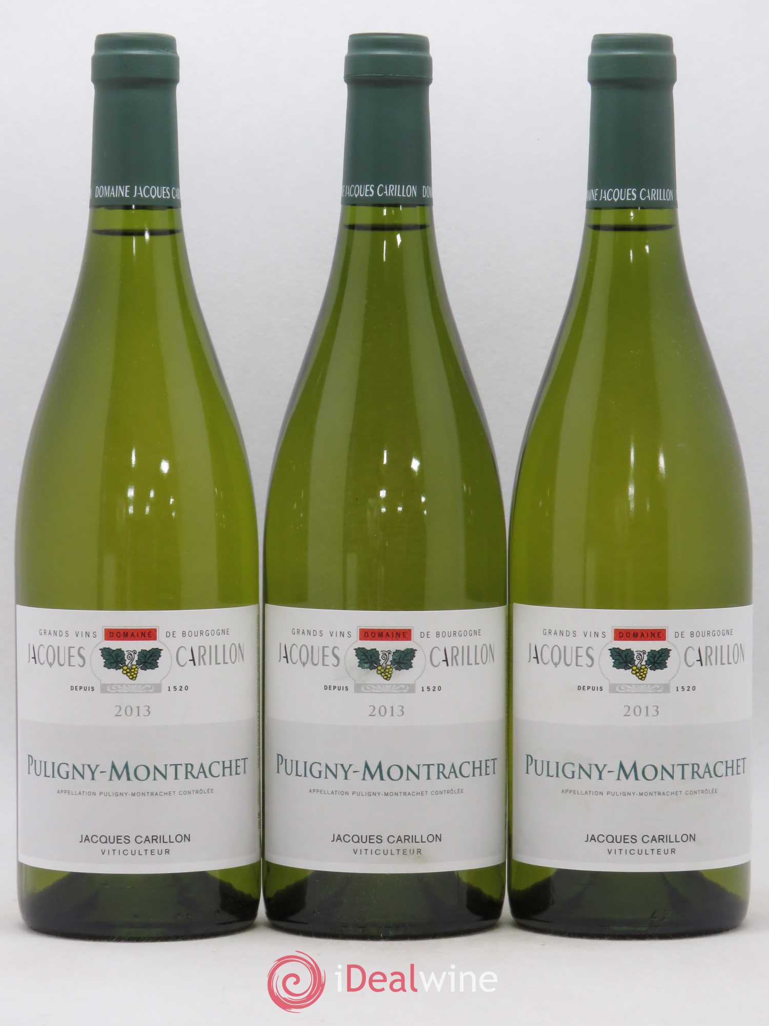 Puligny-Montrachet Jacques Carillon (Domaine) 2013 - Lot de 3 bouteilles - 0
