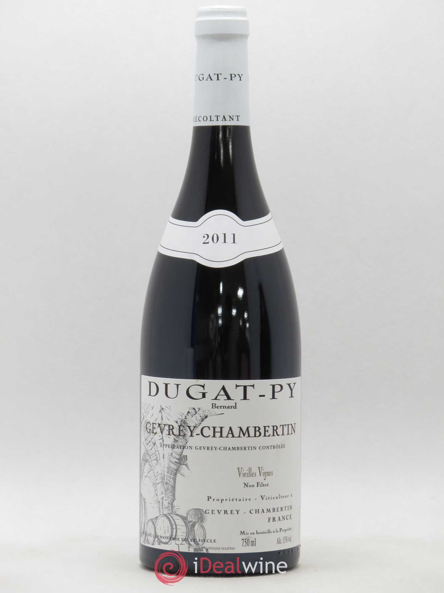 Gevrey-Chambertin Vieilles Vignes Dugat-Py 2011 - Lot de 1 bouteille - 0