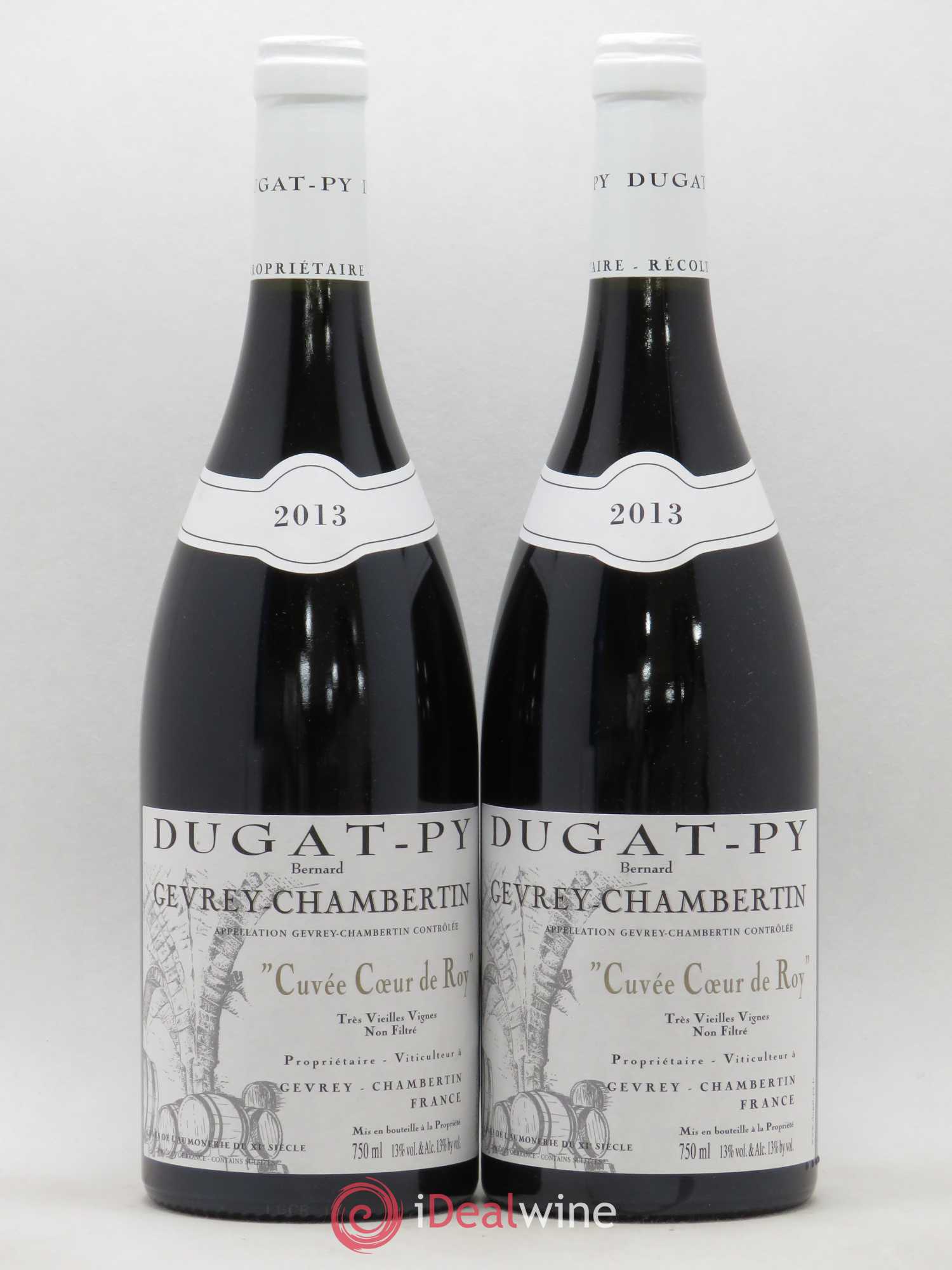 Gevrey-Chambertin Coeur de Roy Très Vieilles Vignes Dugat-Py 2013 - Lot de 2 bouteilles - 0