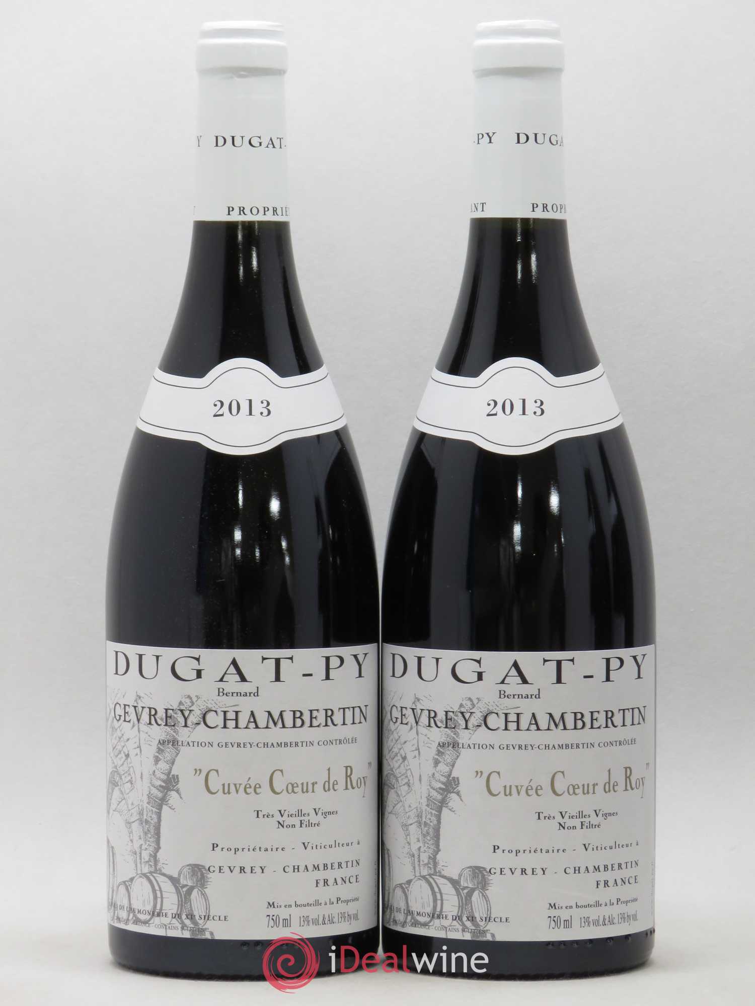 Gevrey-Chambertin Coeur de Roy Très Vieilles Vignes Dugat-Py 2013 - Lot de 2 bouteilles - 0