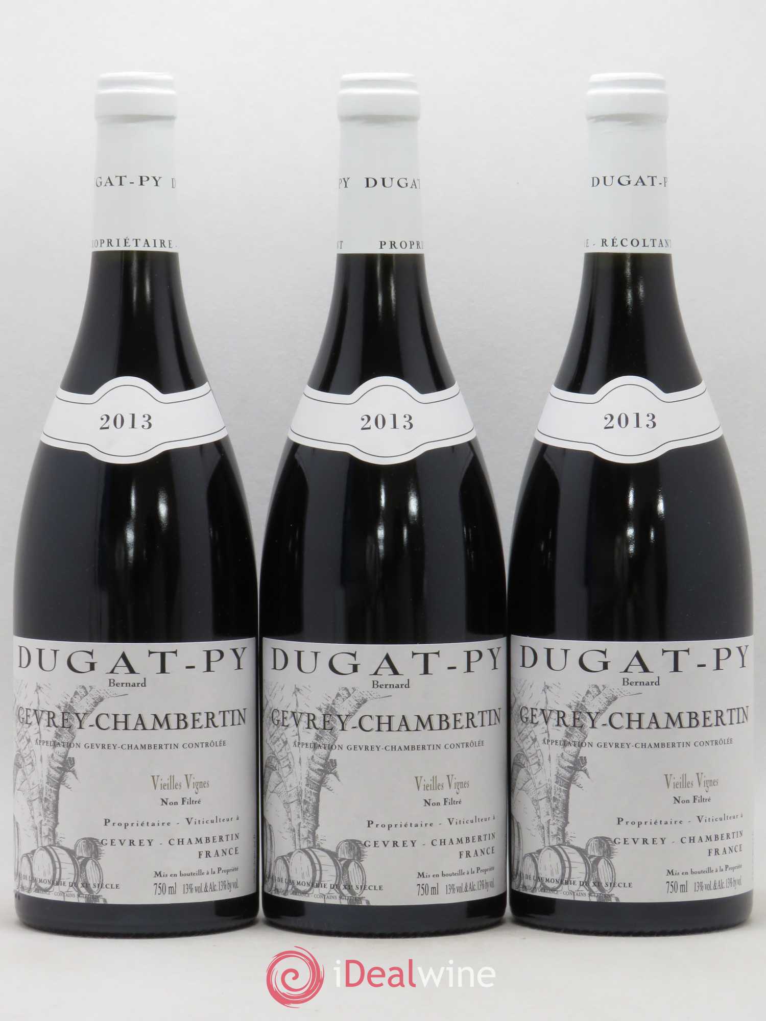 Gevrey-Chambertin Vieilles Vignes Dugat-Py 2013 - Lot de 6 bouteilles - 2