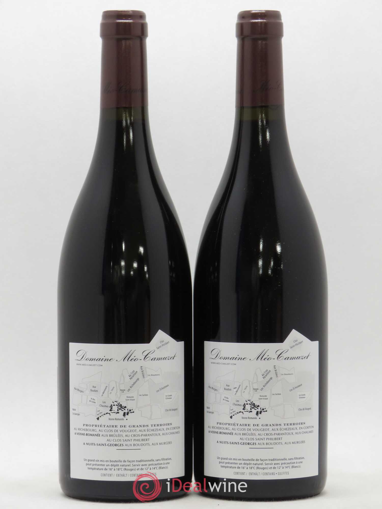 Clos de Vougeot Grand Cru Méo-Camuzet (Domaine) 2011 - Lot de 2 bouteilles - 1