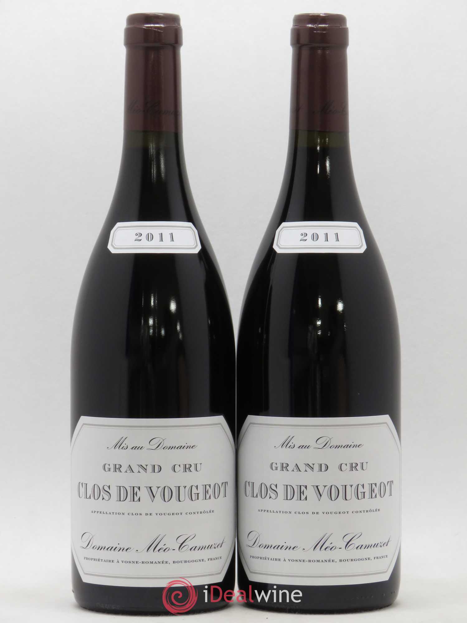 Clos de Vougeot Grand Cru Méo-Camuzet (Domaine) 2011 - Lot de 2 bouteilles - 0