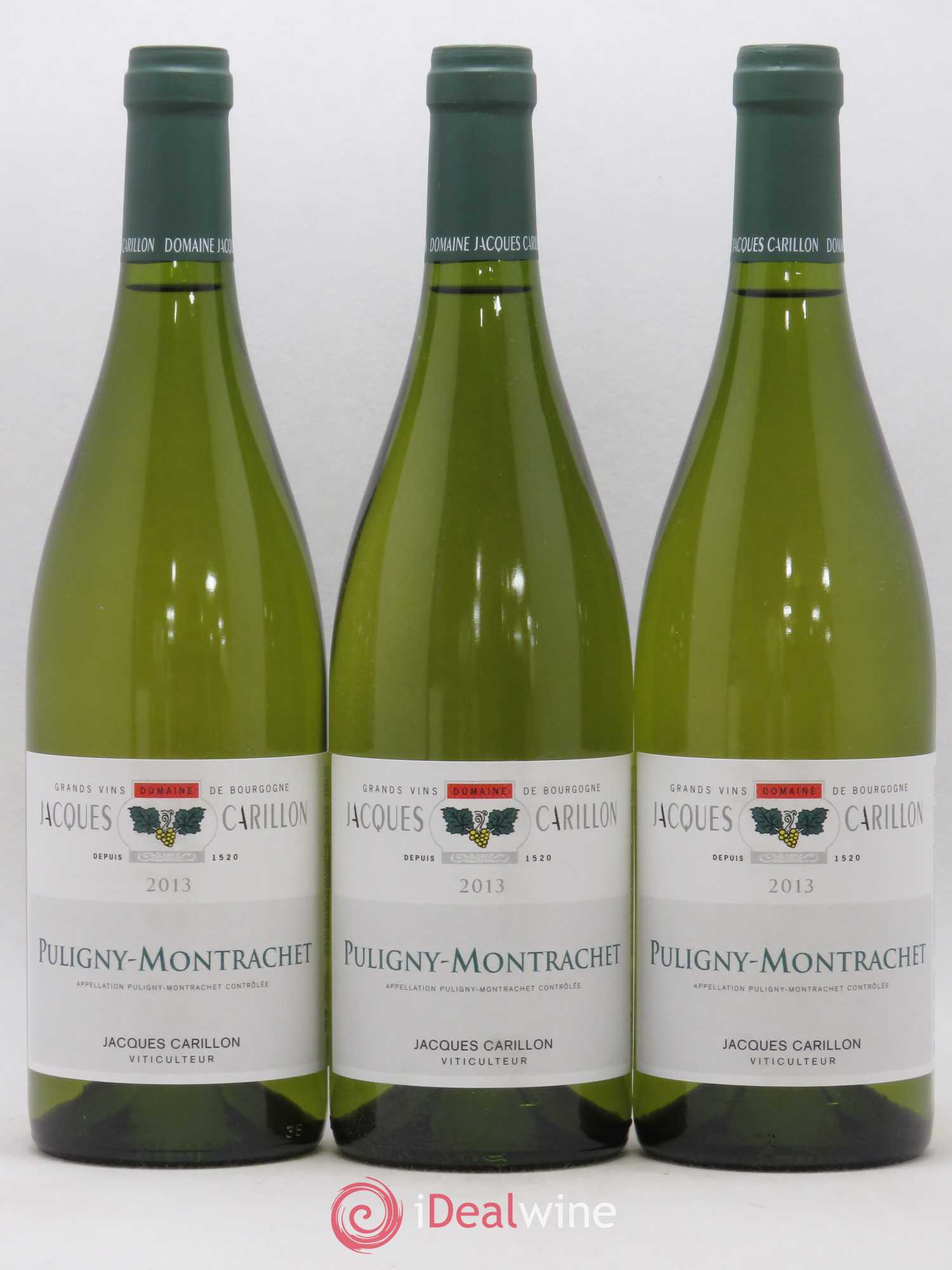 Puligny-Montrachet Jacques Carillon (Domaine) 2013 - Lot de 3 bouteilles - 0