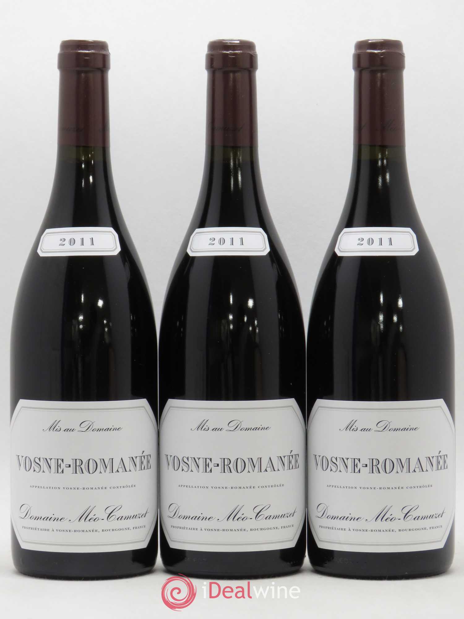 Vosne-Romanée Méo-Camuzet (Domaine) 2011 - Lot de 3 bouteilles - 0