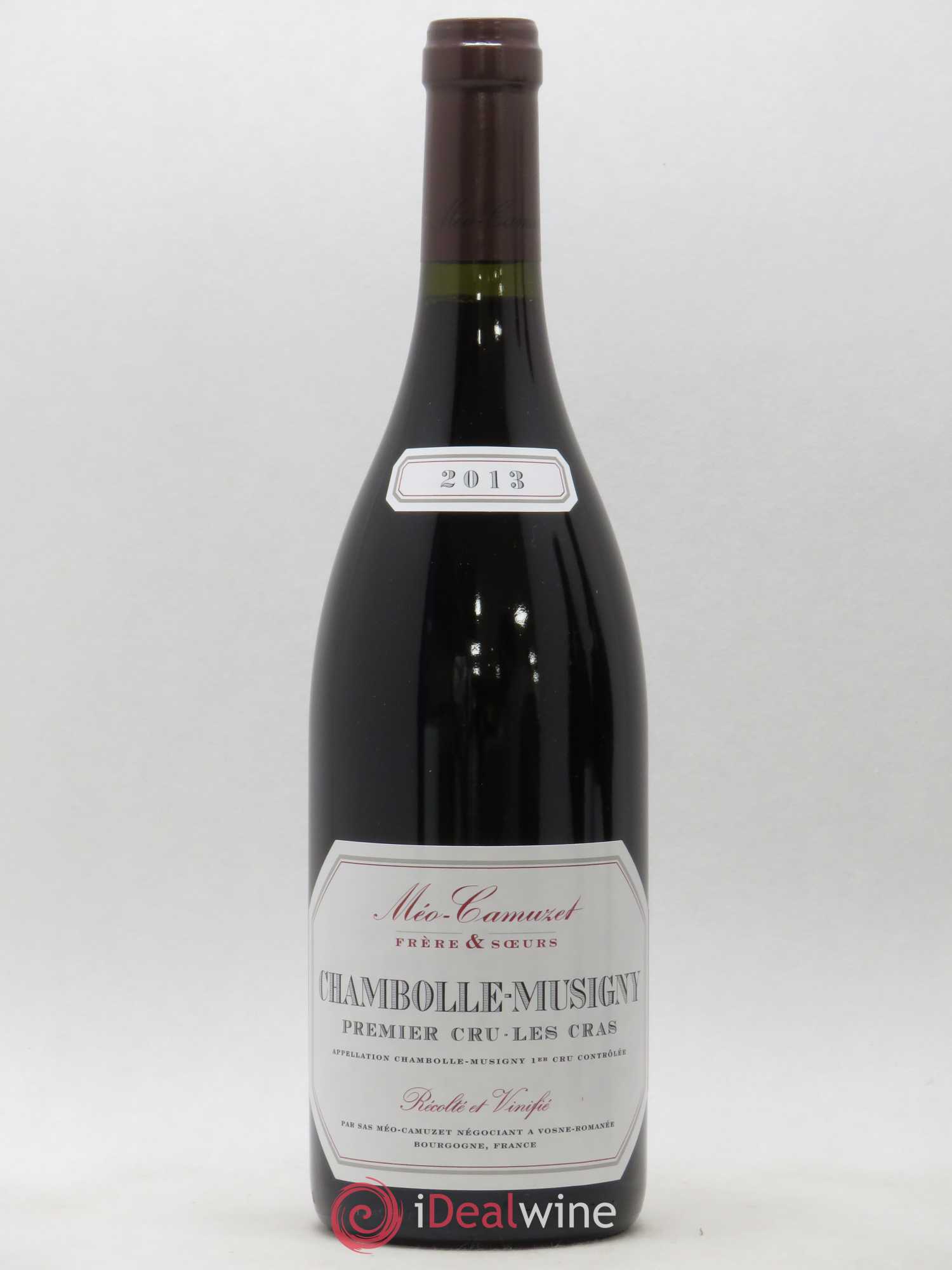 Chambolle-Musigny 1er Cru Les Cras Méo-Camuzet (Frère & Soeurs) 2013 - Lot de 1 bouteille - 0