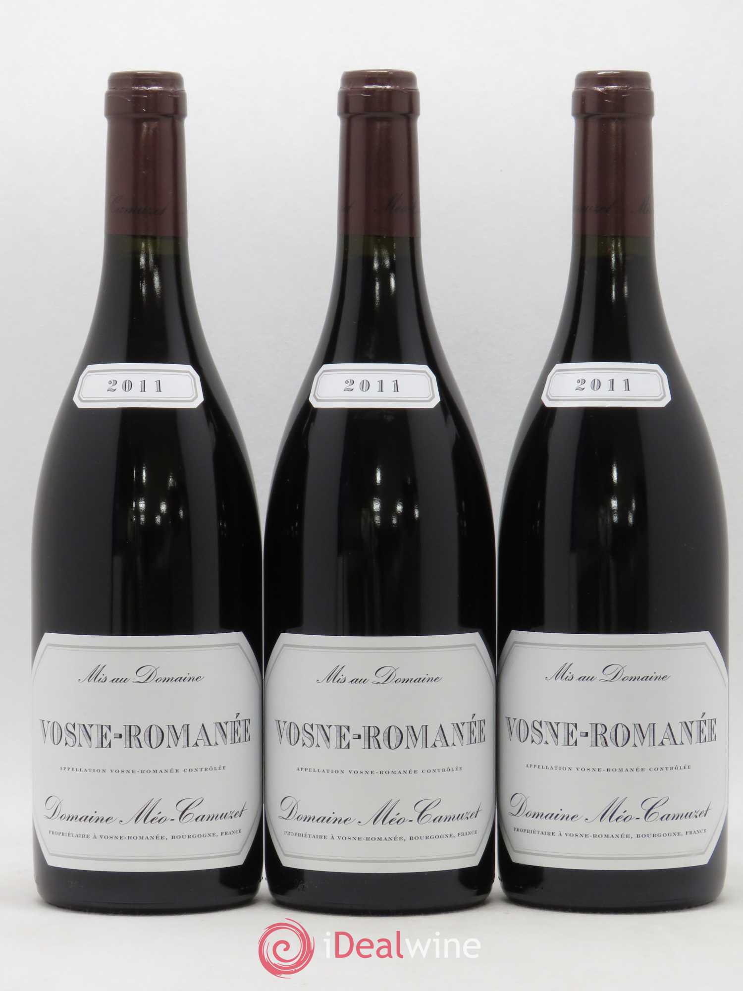Vosne-Romanée Méo-Camuzet (Domaine) 2011 - Lot de 3 bouteilles - 0