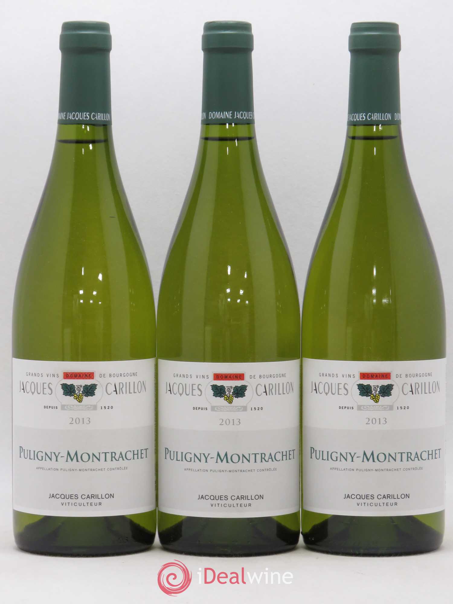 Puligny-Montrachet Jacques Carillon (Domaine) 2013 - Lot de 3 bouteilles - 0