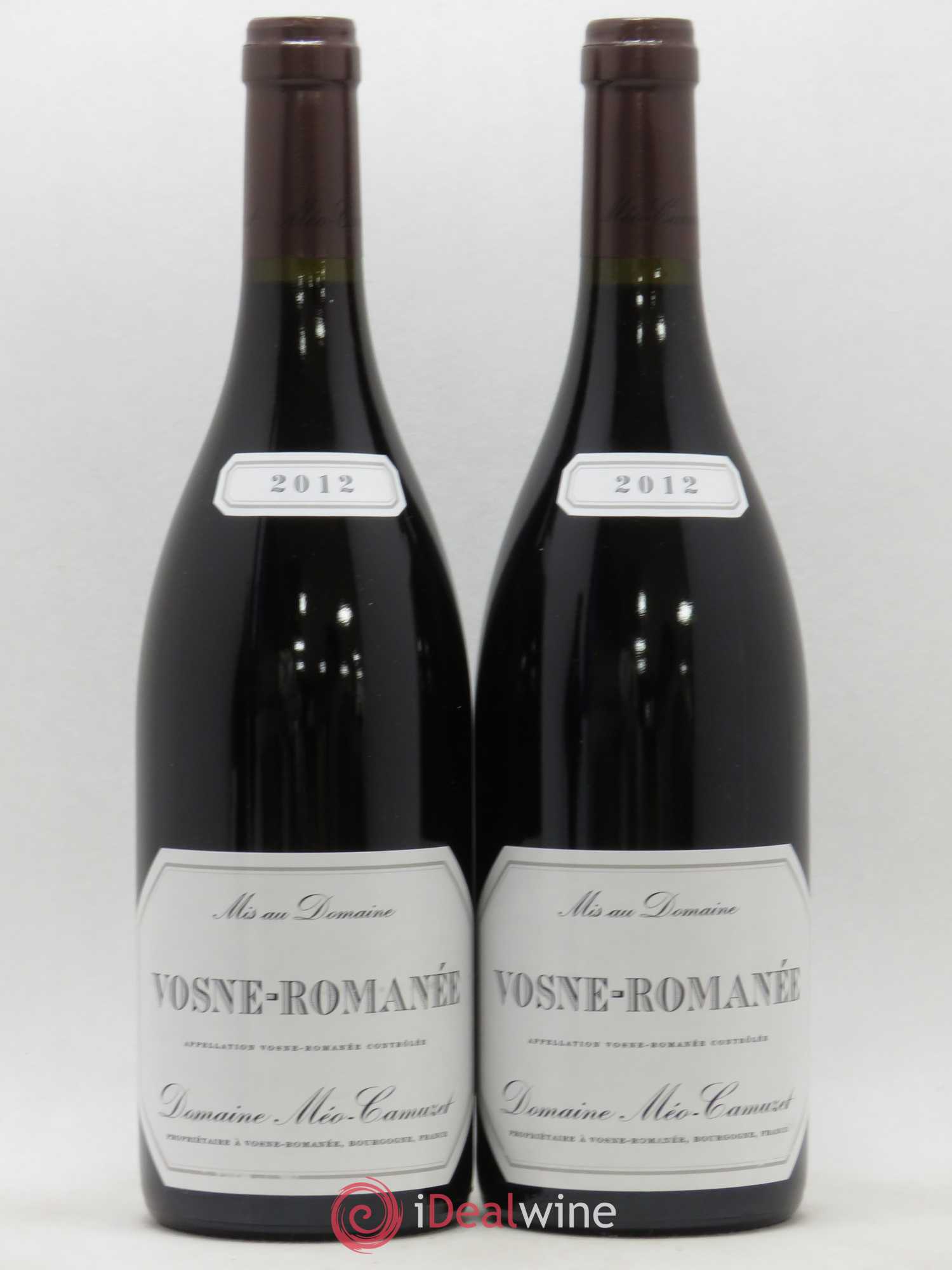 Vosne-Romanée Méo-Camuzet (Domaine) 2012 - Lot de 2 bouteilles - 0