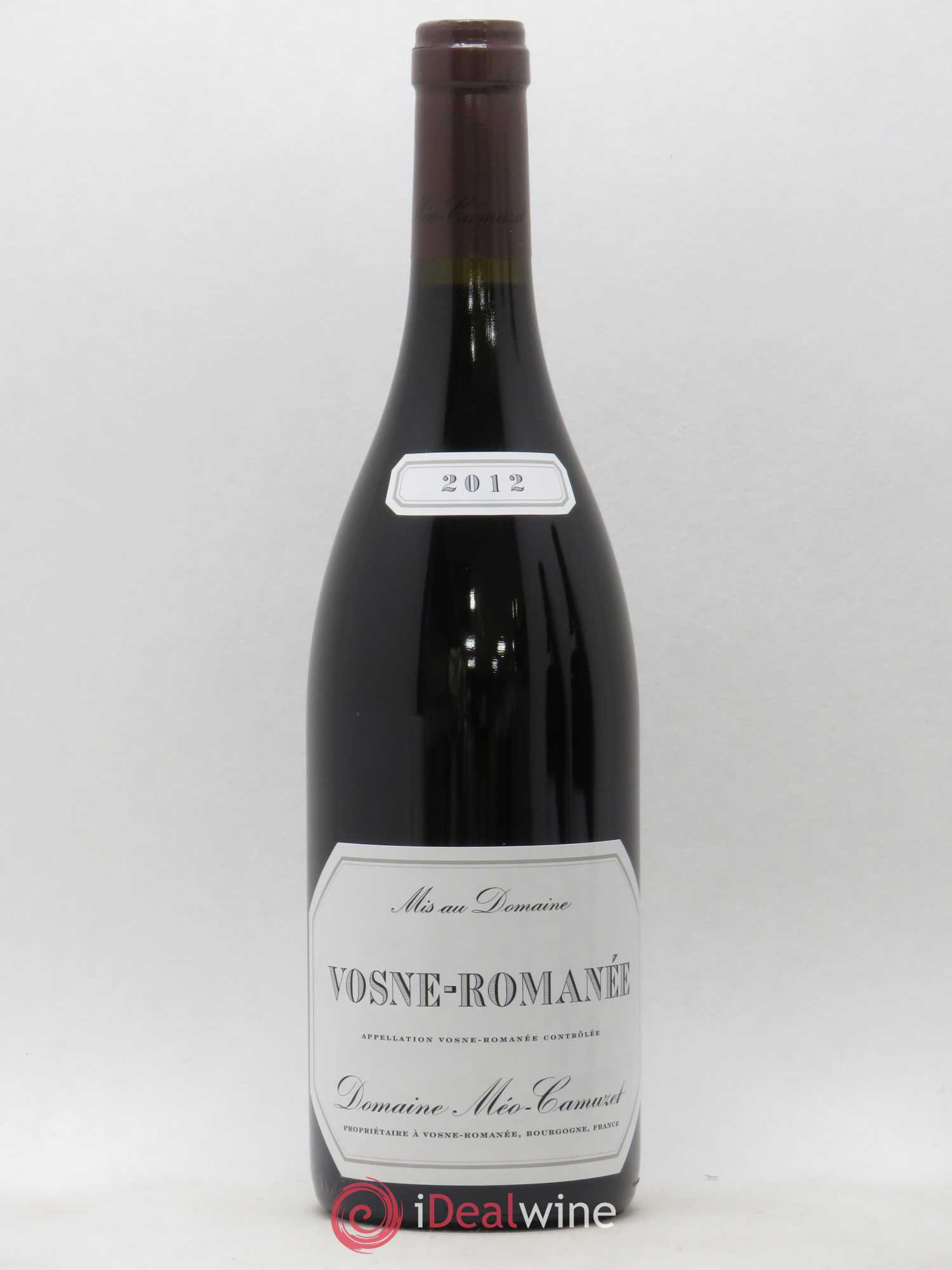 Vosne-Romanée Méo-Camuzet (Domaine) 2012 - Lot de 1 bouteille - 0