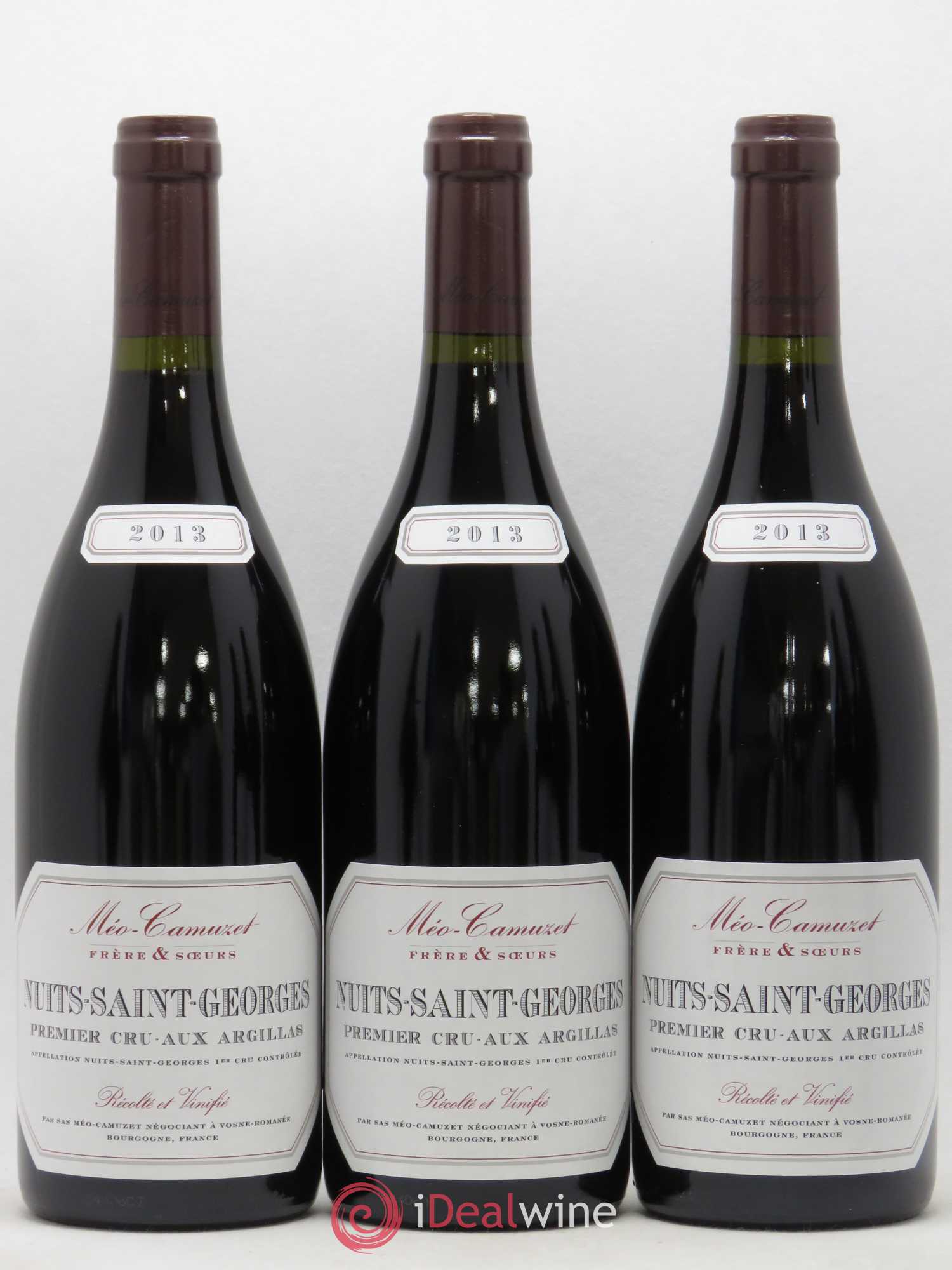 Nuits-Saint-Georges 1er Cru Argillas Méo-Camuzet (Frère & Soeurs) 2013 - Lotto di 6 bottiglie - 1