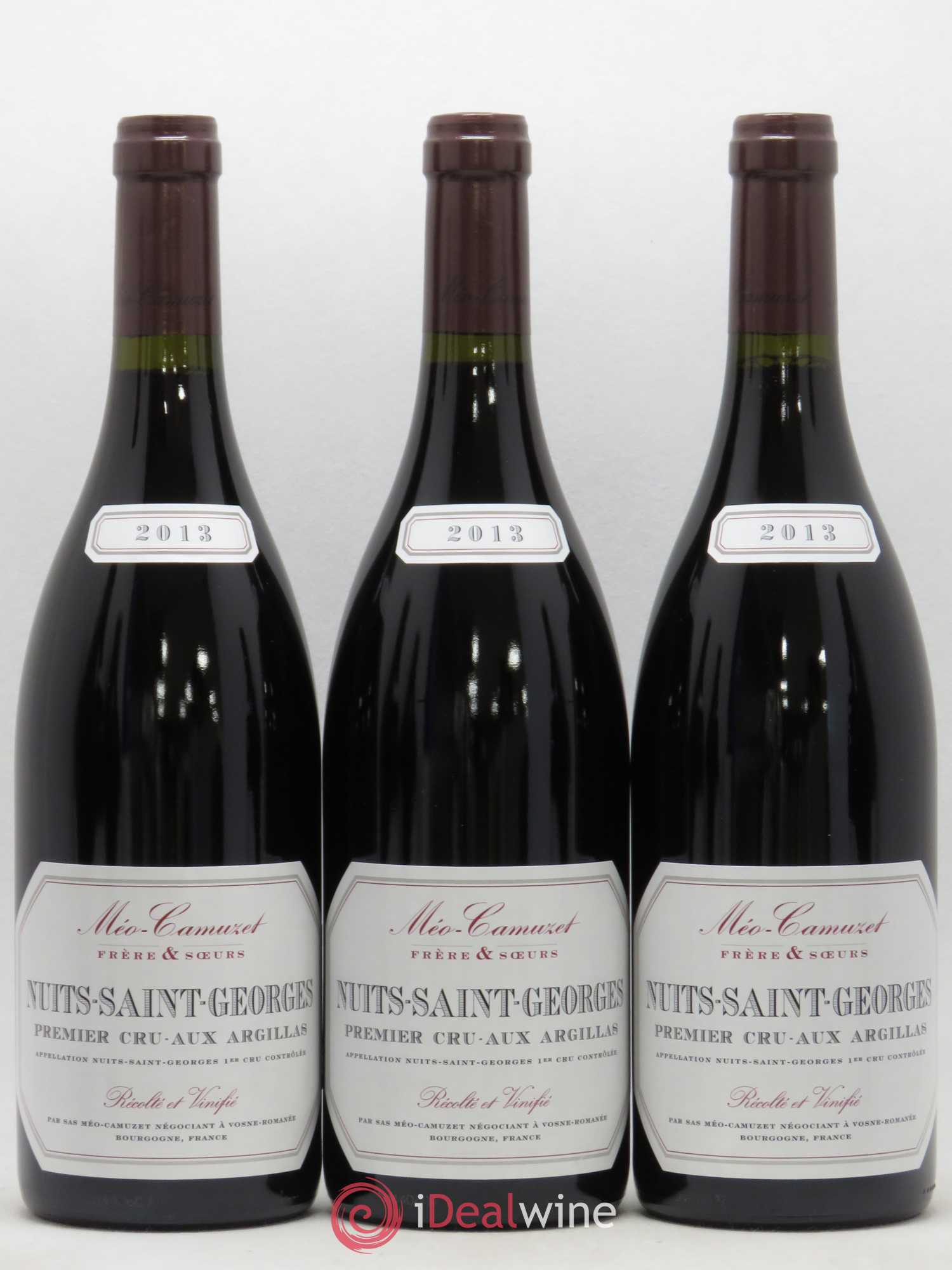 Nuits-Saint-Georges 1er Cru Argillas Méo-Camuzet (Frère & Soeurs) 2013 - Lotto di 6 bottiglie - 2