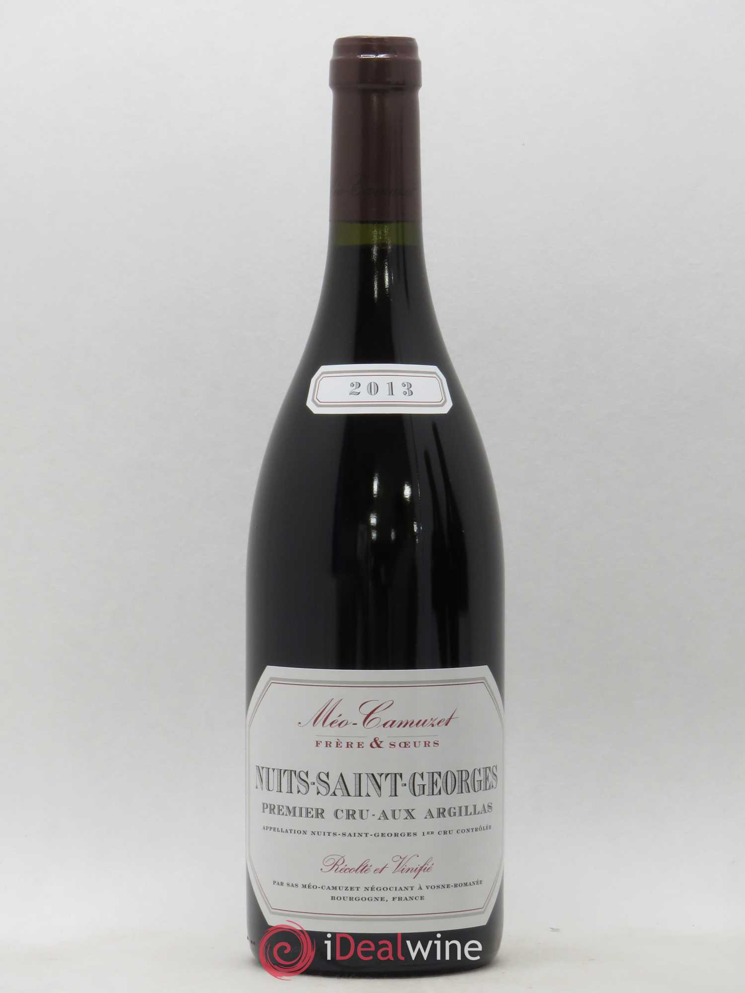 Nuits-Saint-Georges 1er Cru Argillas Méo-Camuzet (Frère & Soeurs) 2013 - Lot de 1 bouteille - 0