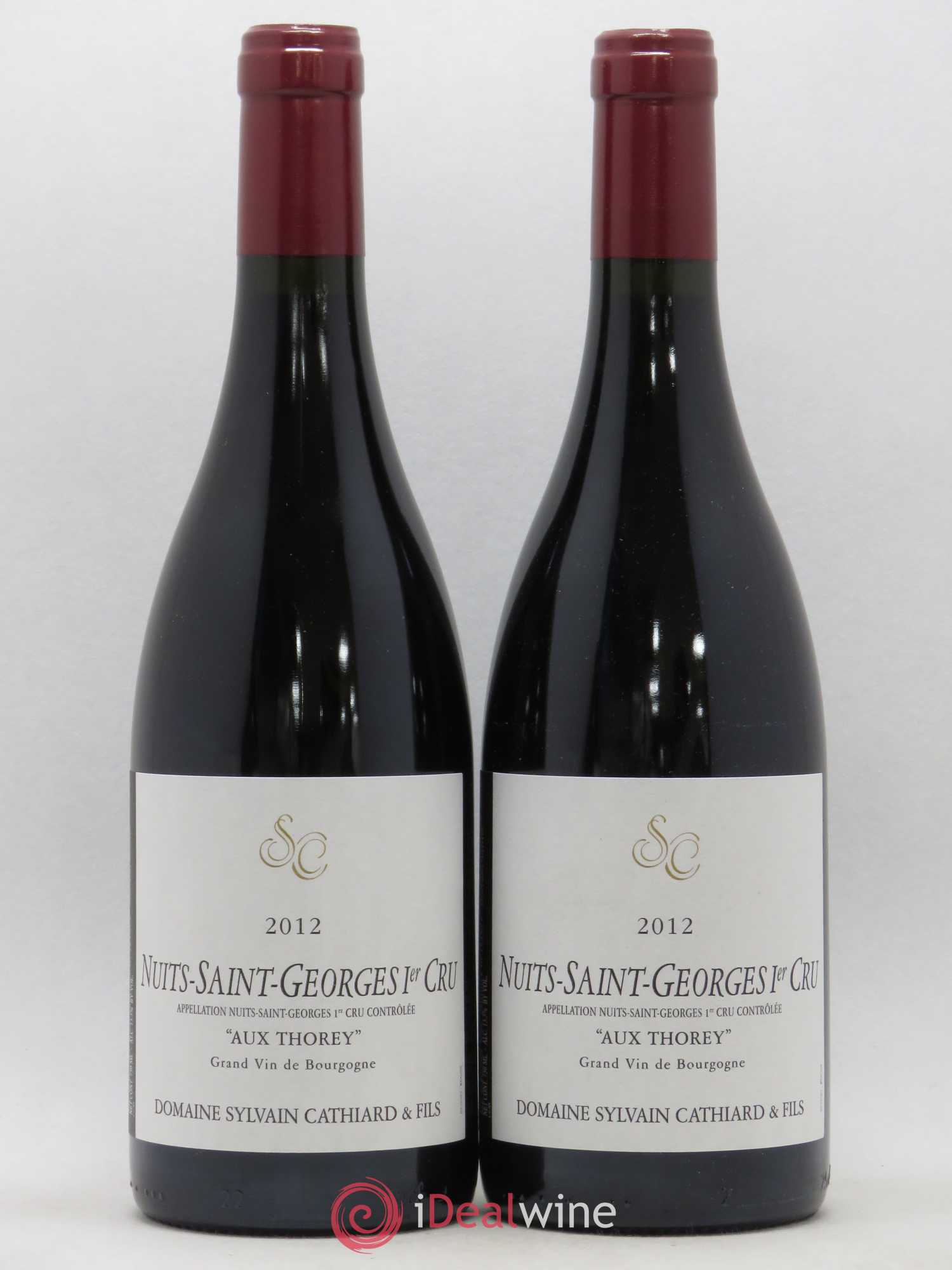 Nuits-Saint-Georges 1er Cru Aux Thorey Sylvain Cathiard & Fils 2012 - Lot de 2 bouteilles - 0