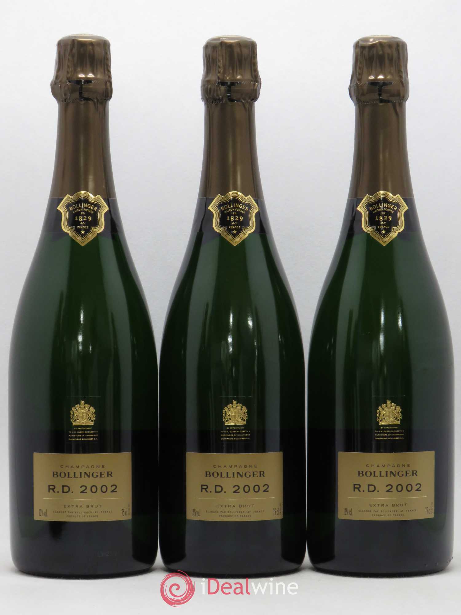R.D. Extra-Brut Bollinger 2002 - Lot de 6 bouteilles - 3