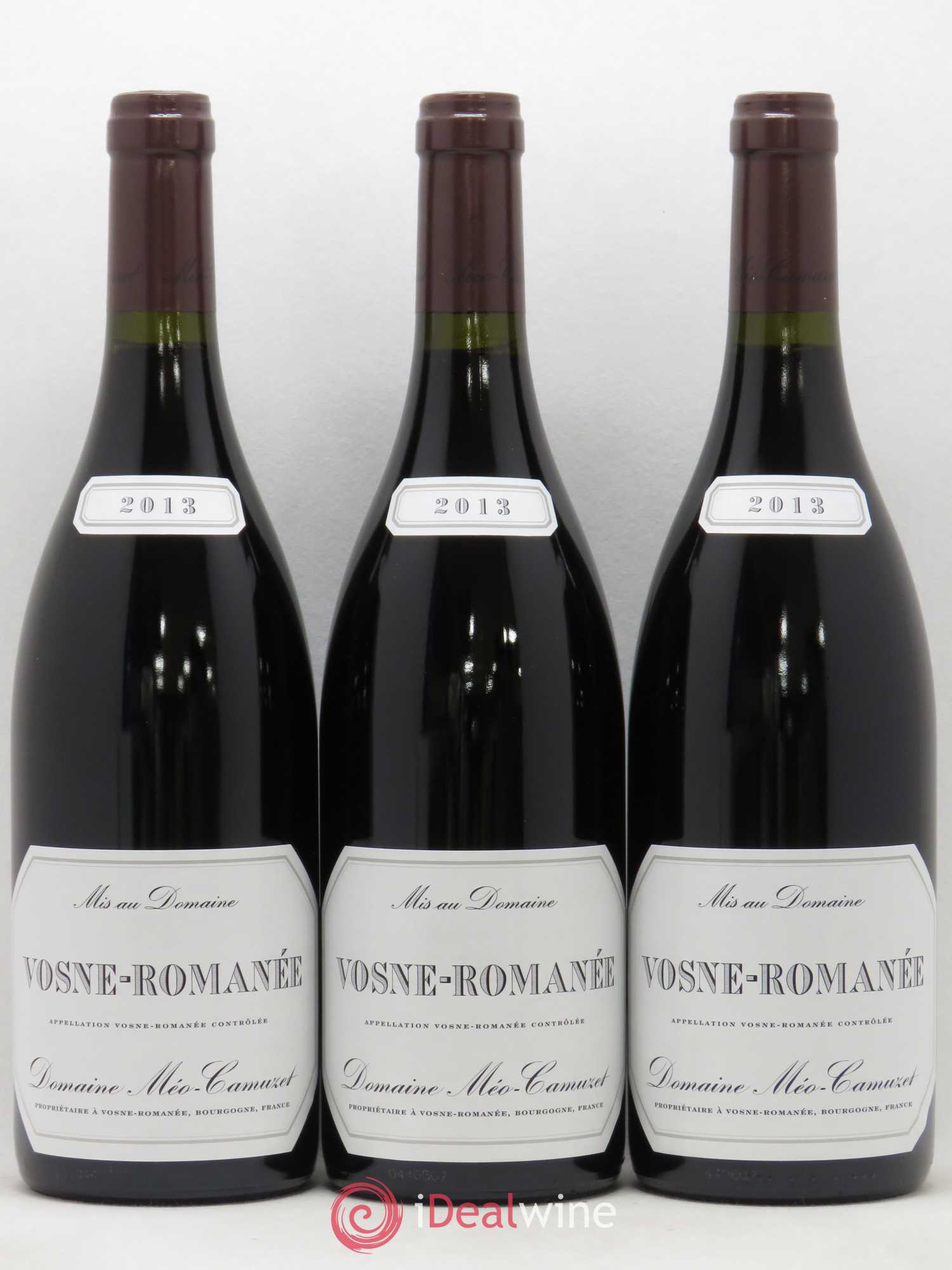 Vosne-Romanée Méo-Camuzet (Domaine) 2013 - Lot de 3 bouteilles - 0