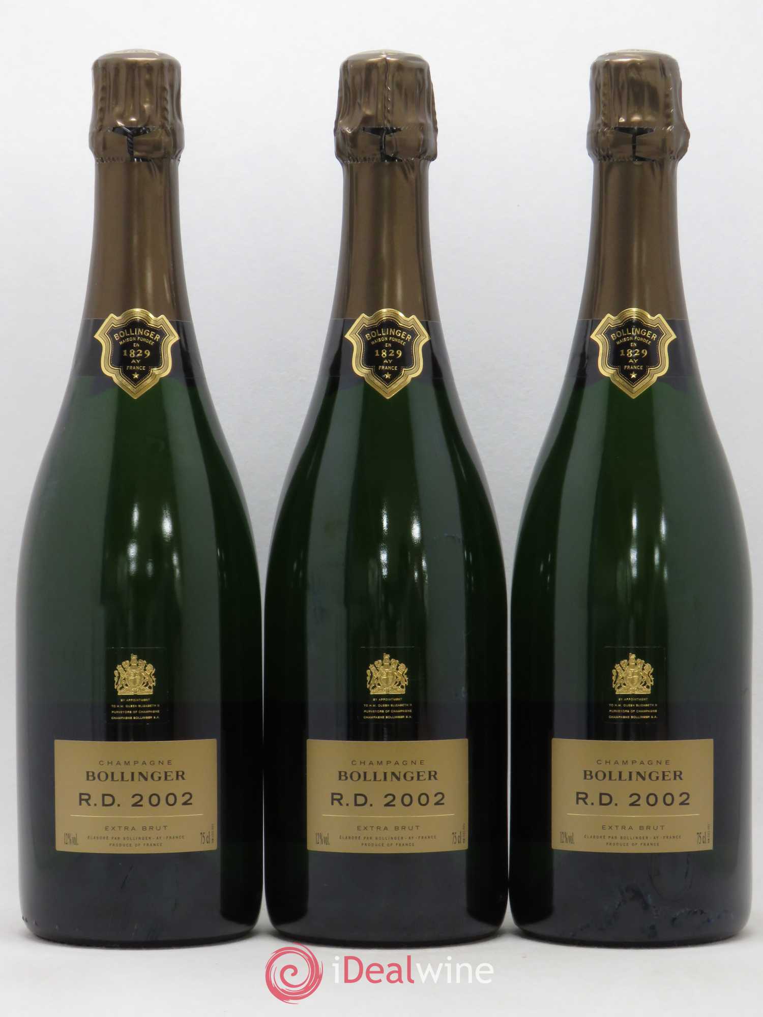 R.D. Extra-Brut Bollinger 2002 - Lot de 6 bouteilles - 3