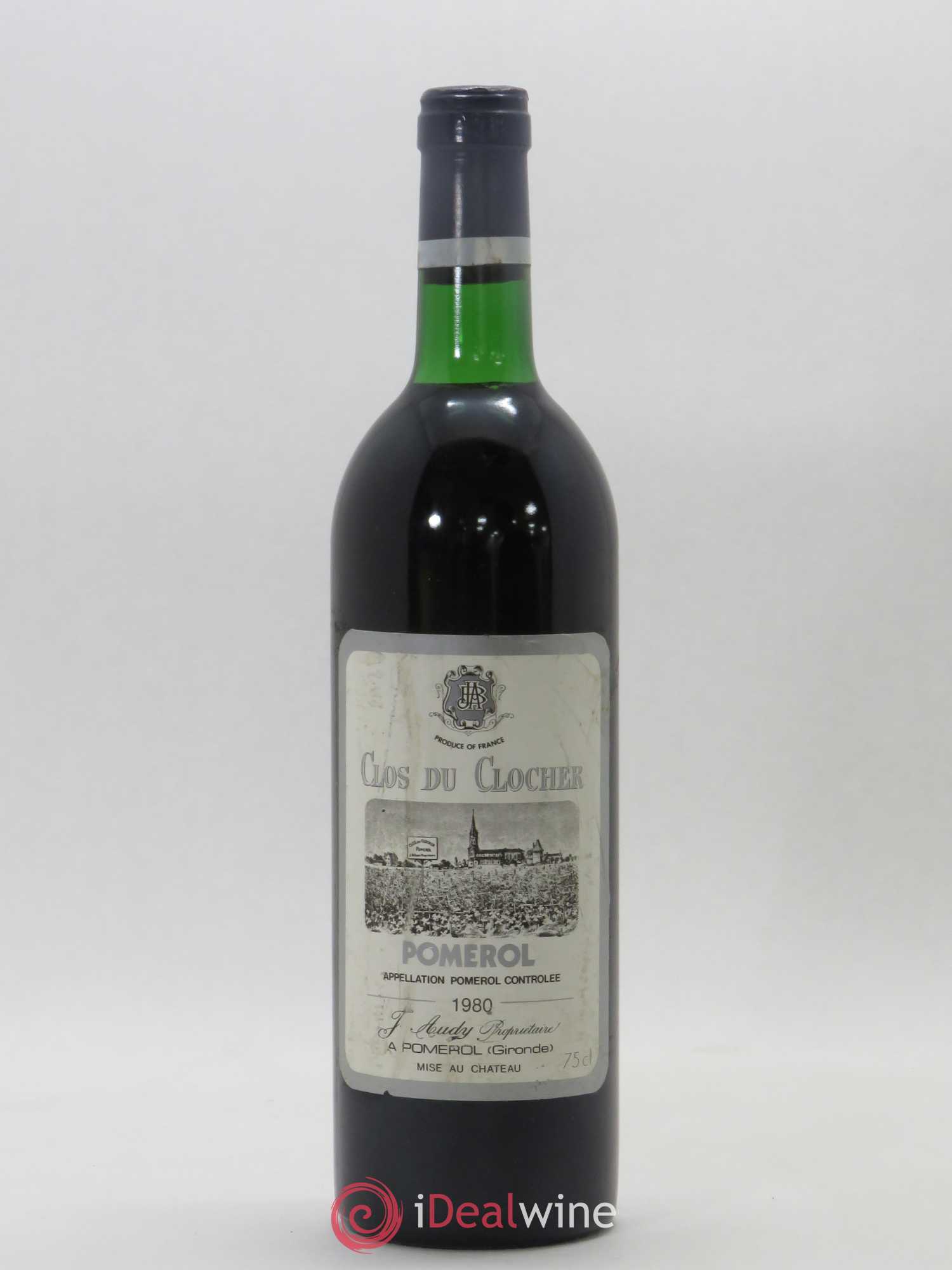 Clos du Clocher 1980 - Lot de 1 bouteille - 0