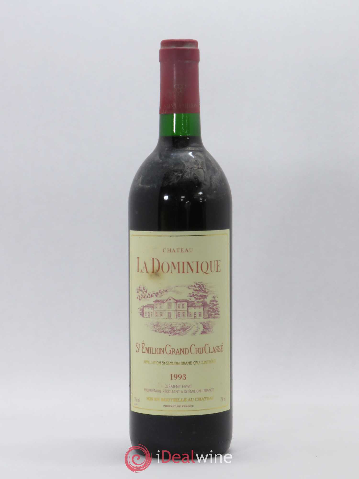 Château la Dominique Grand Cru Classé 1993 - Lot de 1 bouteille - 0