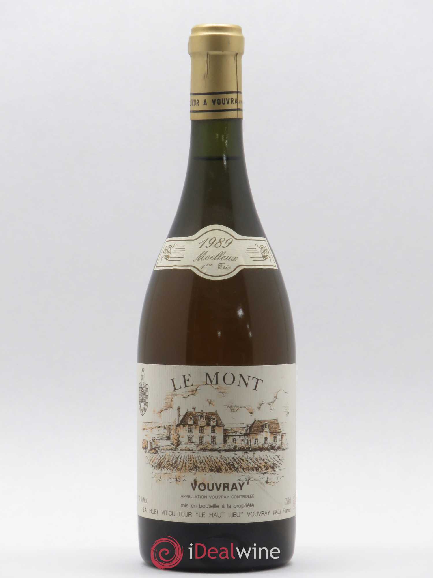 Vouvray Le Mont Moelleux 1ère Trie Domaine Huet 1989 - Lotto di 1 bottiglia - 0