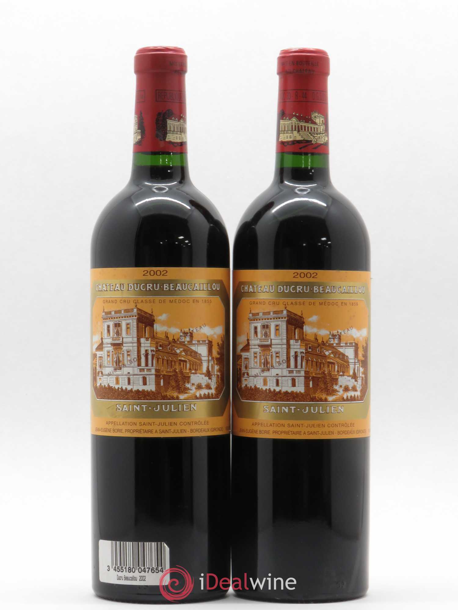 Château Ducru Beaucaillou 2ème Grand Cru Classé 2002 - Lot de 2 bouteilles - 0