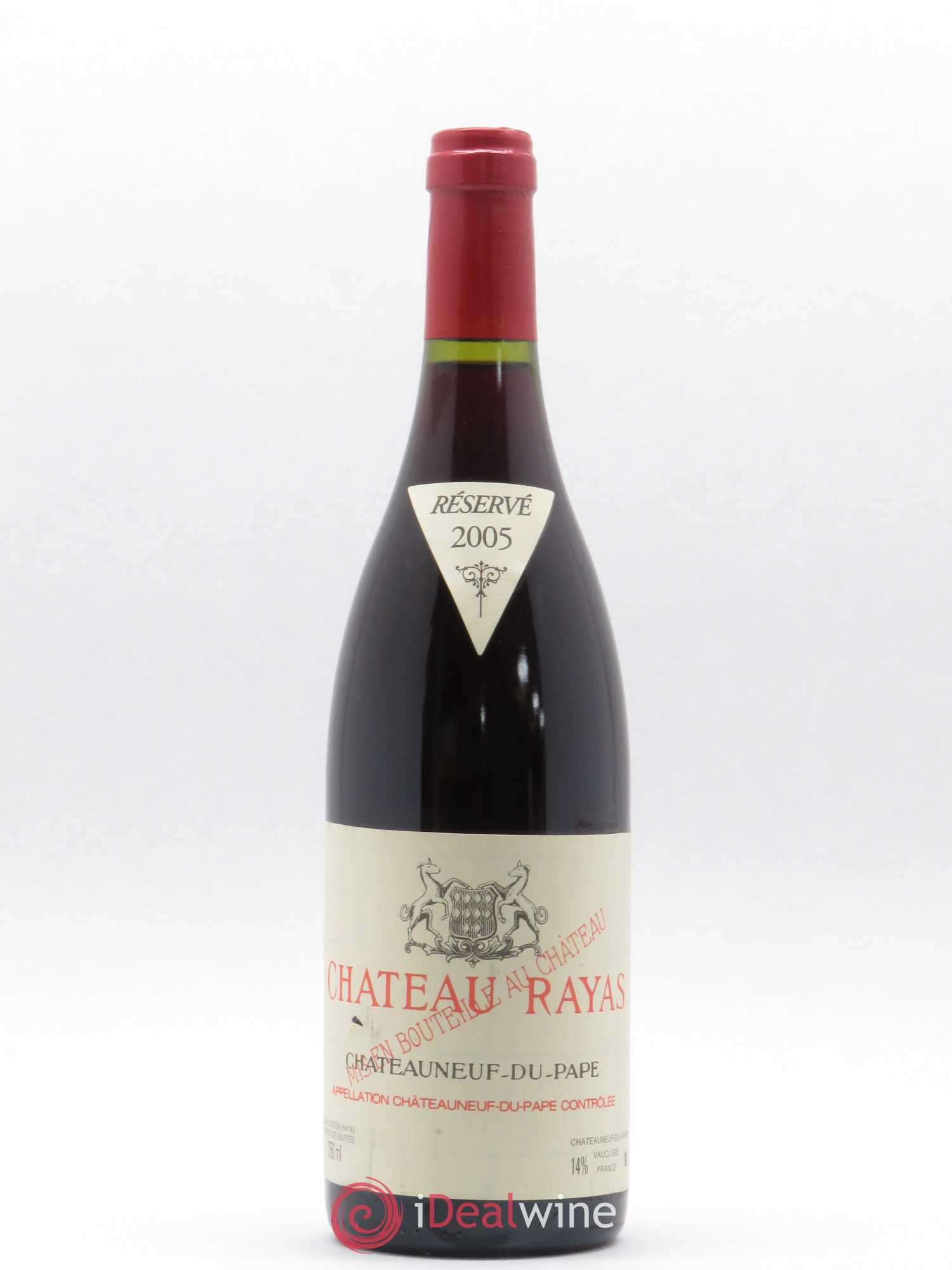 Châteauneuf-du-Pape Château Rayas Emmanuel Reynaud 2005 - Lot de 1 bouteille - 0