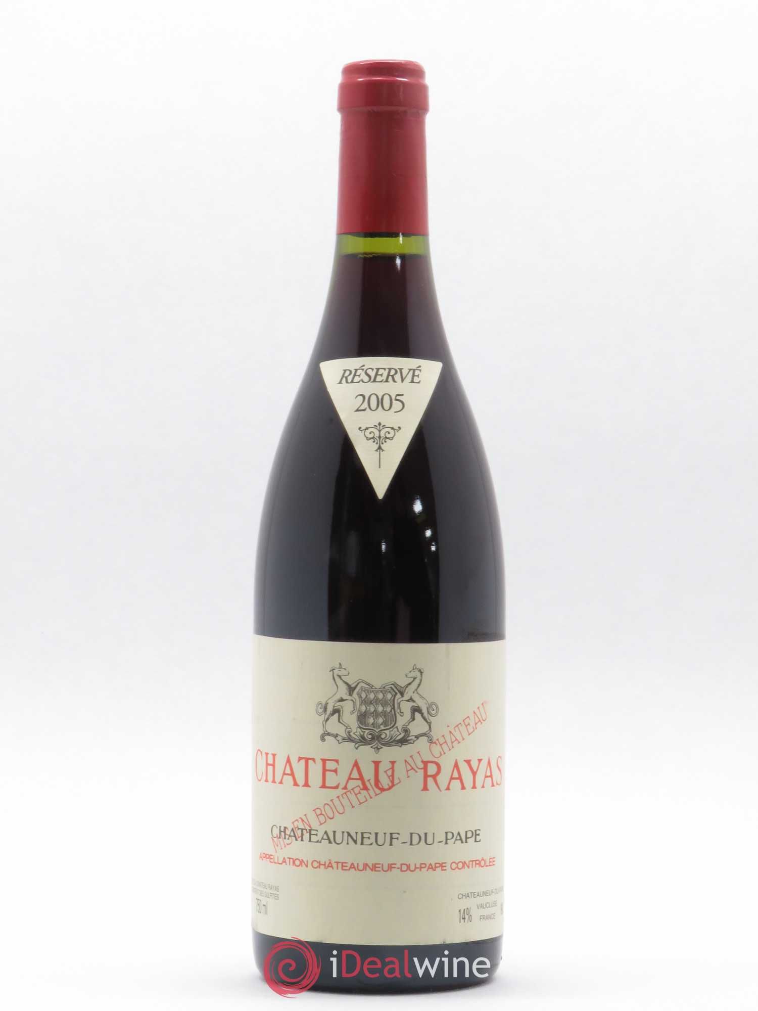 Châteauneuf-du-Pape Château Rayas Emmanuel Reynaud 2005 - Lot de 1 bouteille - 0