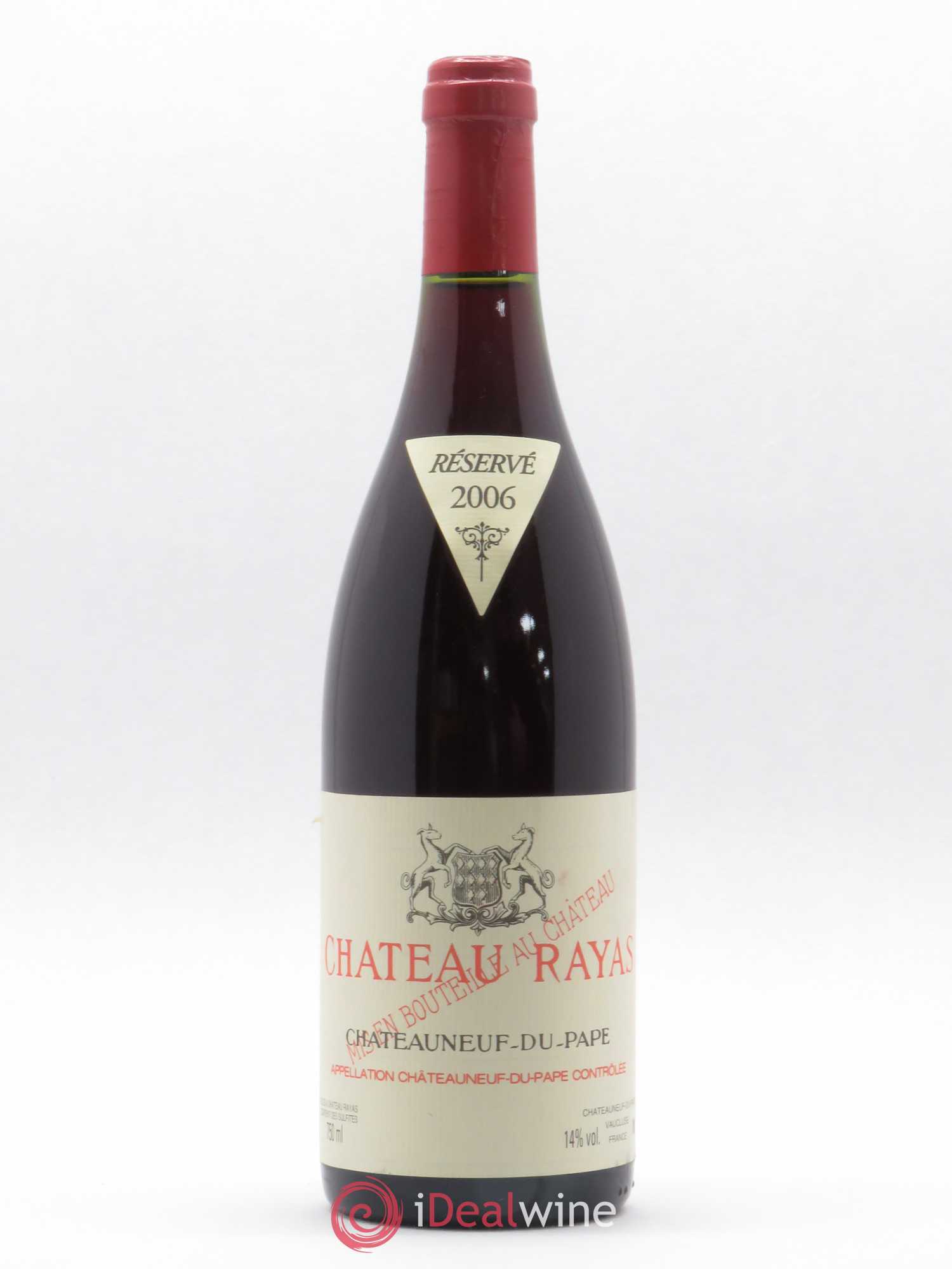 Châteauneuf-du-Pape Château Rayas Emmanuel Reynaud 2006 - Lot de 1 bouteille - 0