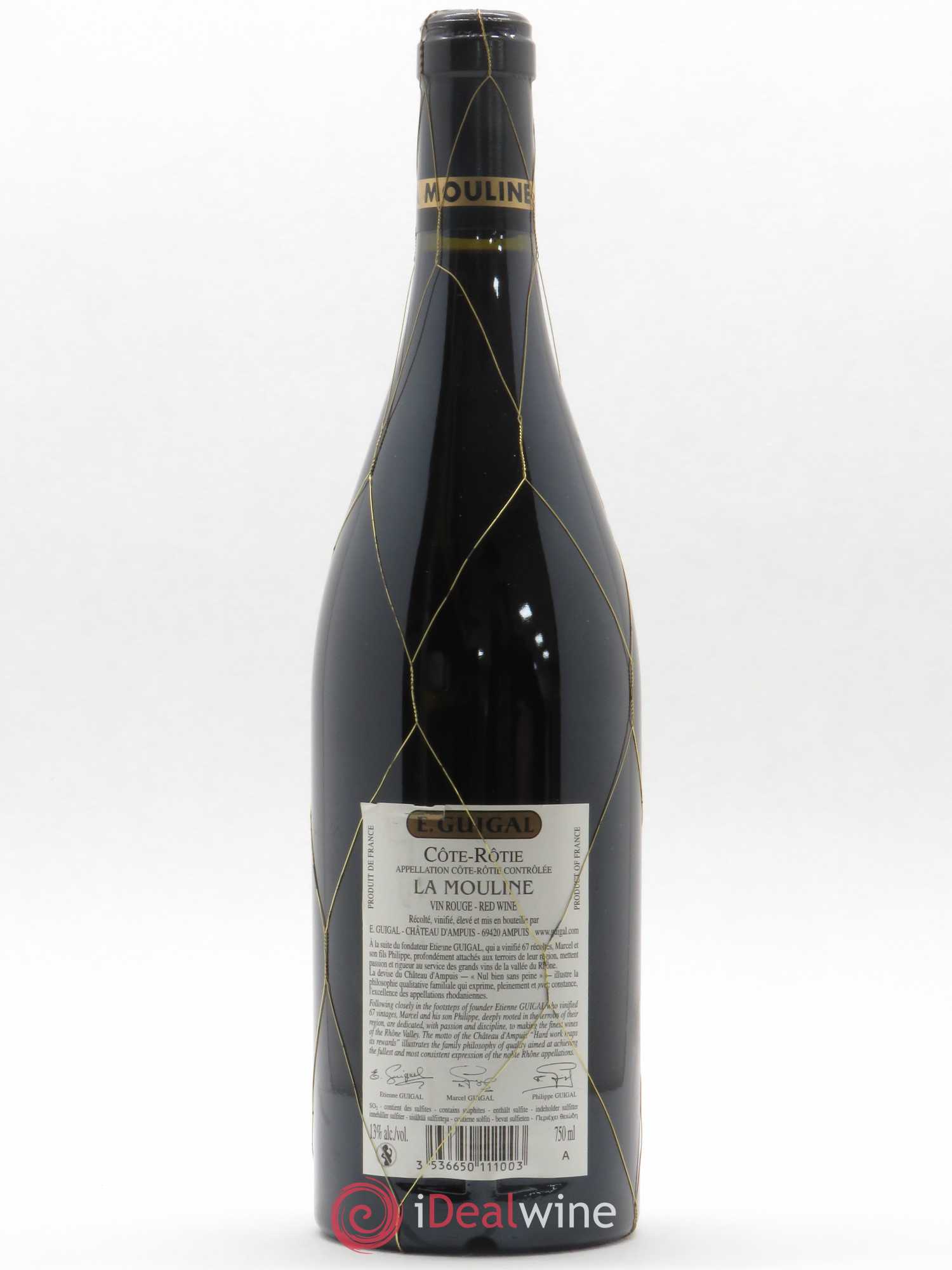 Côte-Rôtie La Mouline Guigal 2007 - Lot de 1 bouteille - 1