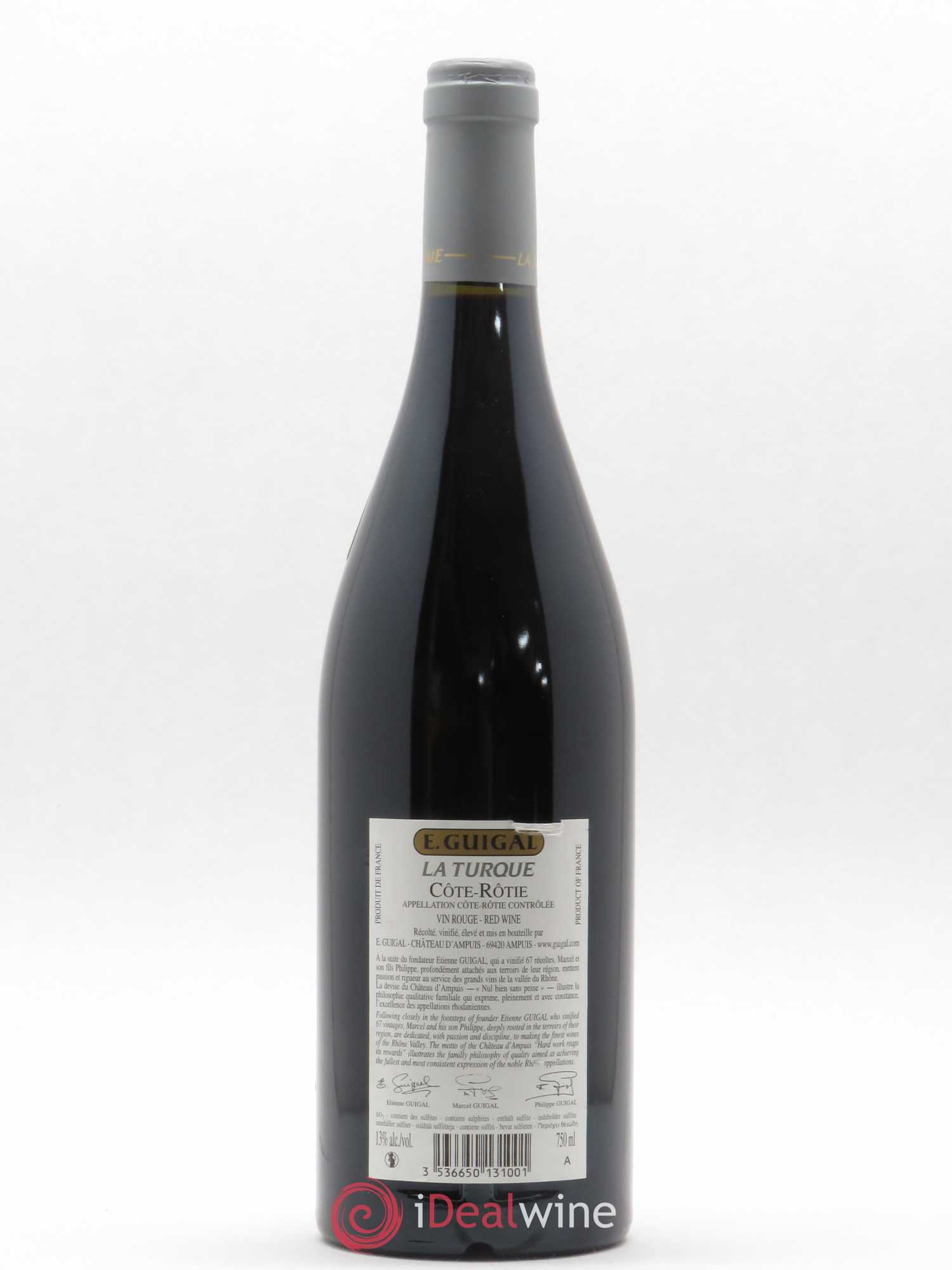 Côte-Rôtie La Turque Guigal 2014 - Lot de 1 bouteille - 1