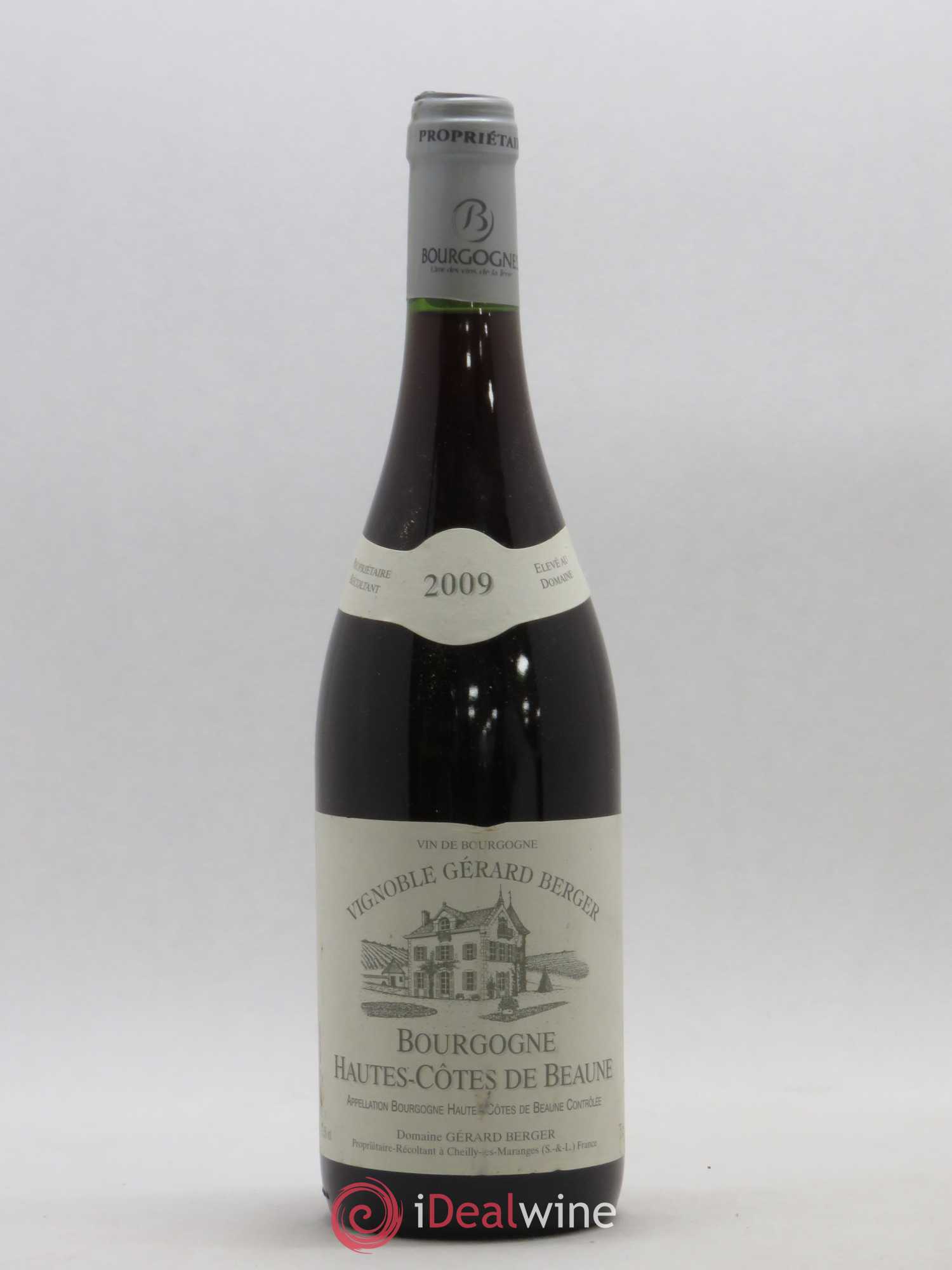 Hautes-Côtes de Beaune Domaine Gérard Berger 2009 - Posten von 1 Flasche - 0