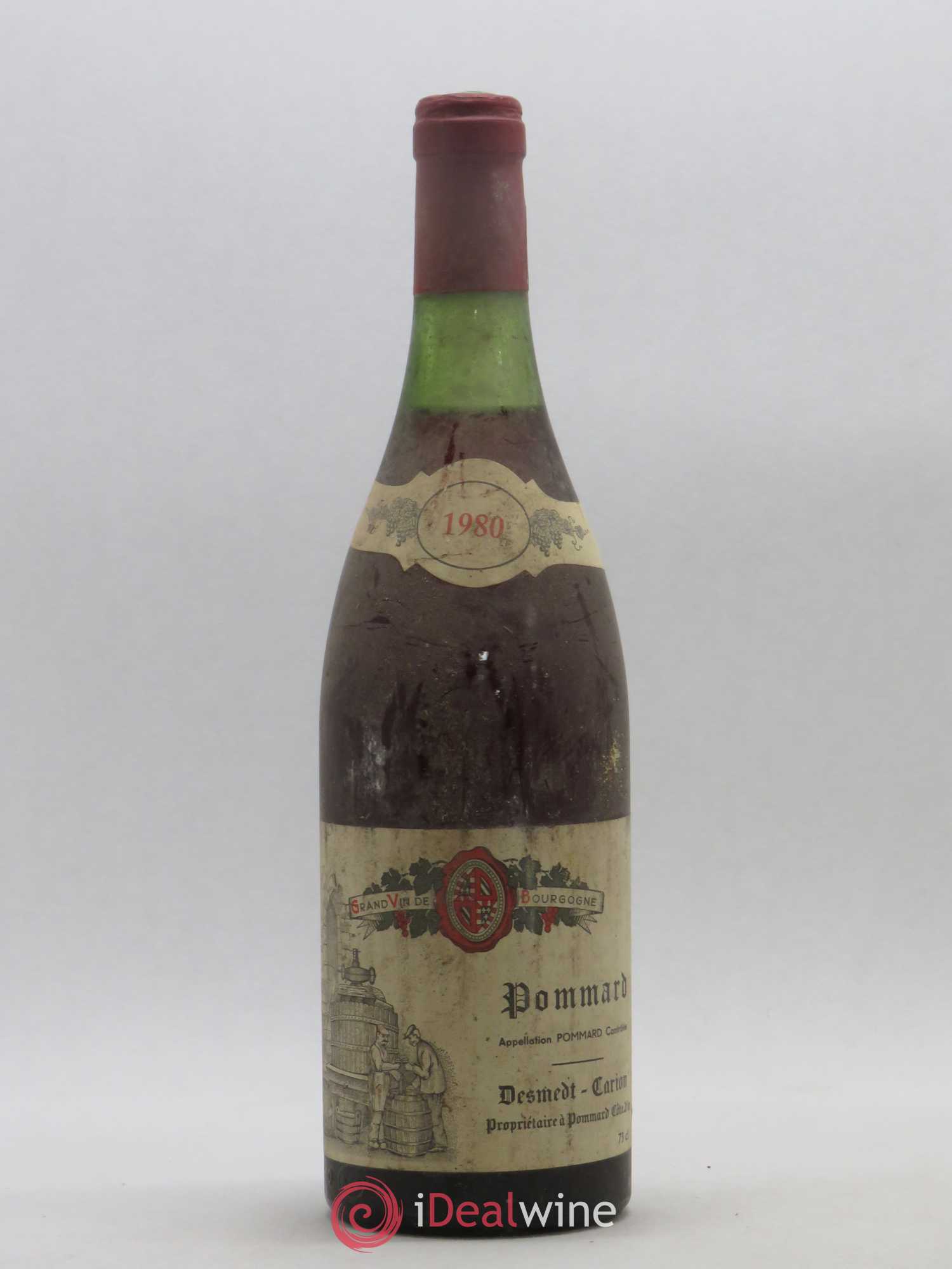 Pommard Desmed Carion 1980 - Posten von 1 Flasche - 0