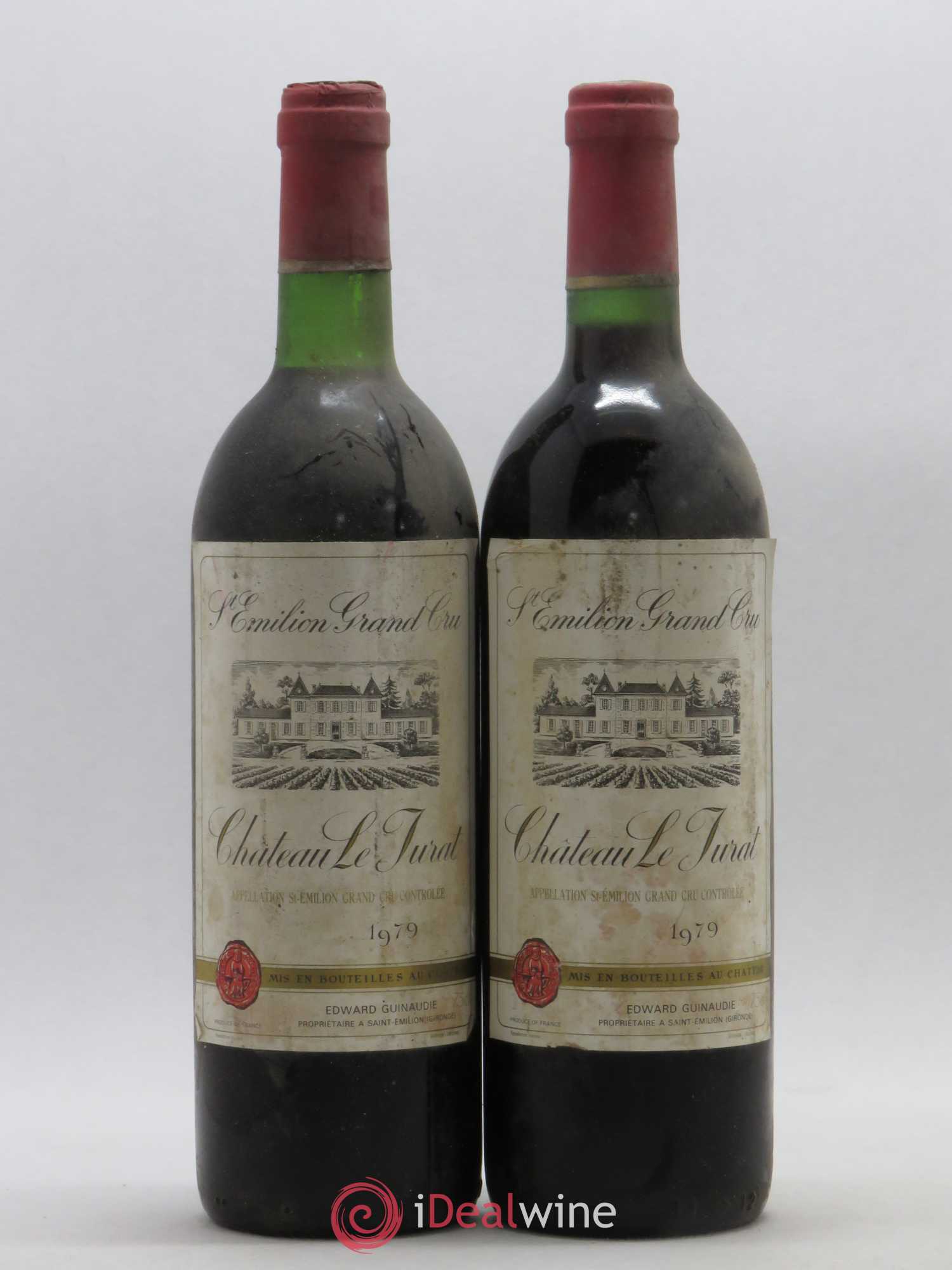 Saint-Émilion Grand Cru Château le Jurat 1979 - Posten von 2 Flaschen - 0