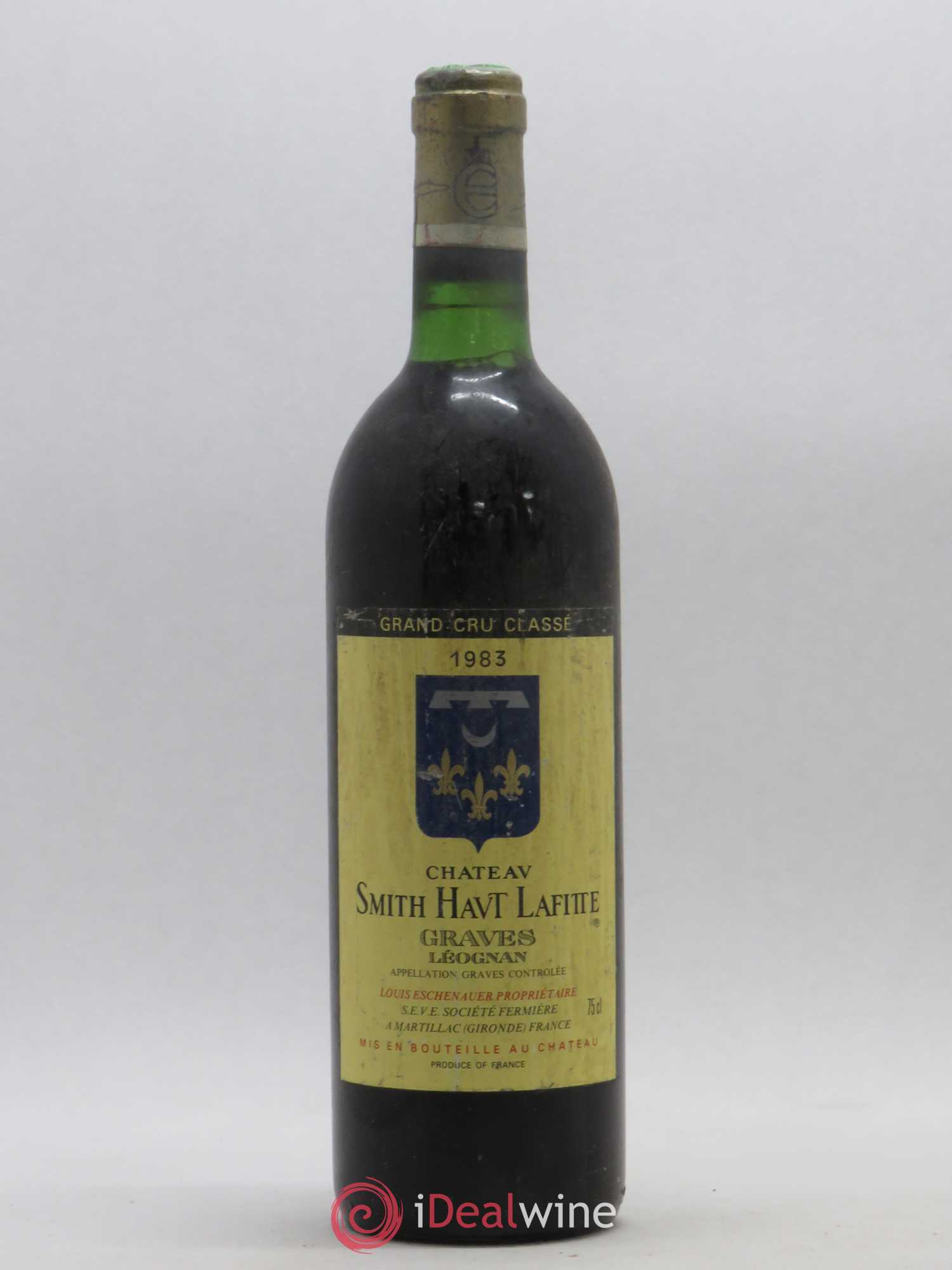 Château Smith Haut Lafitte Cru Classé de Graves 1983 - Lot de 1 bouteille - 0