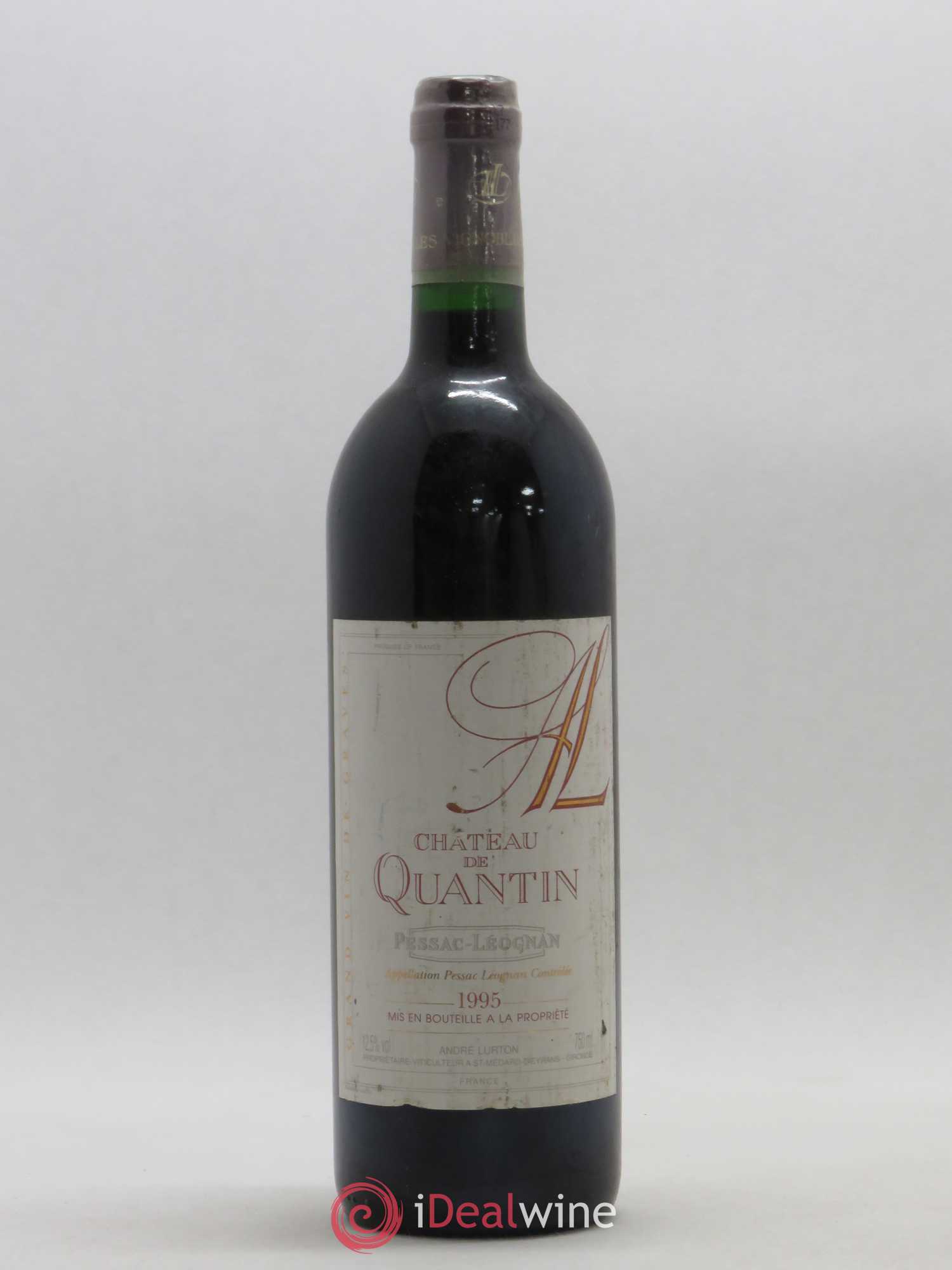 Pessac-Léognan Château de Quantin 1995 - Lot de 1 bouteille - 0