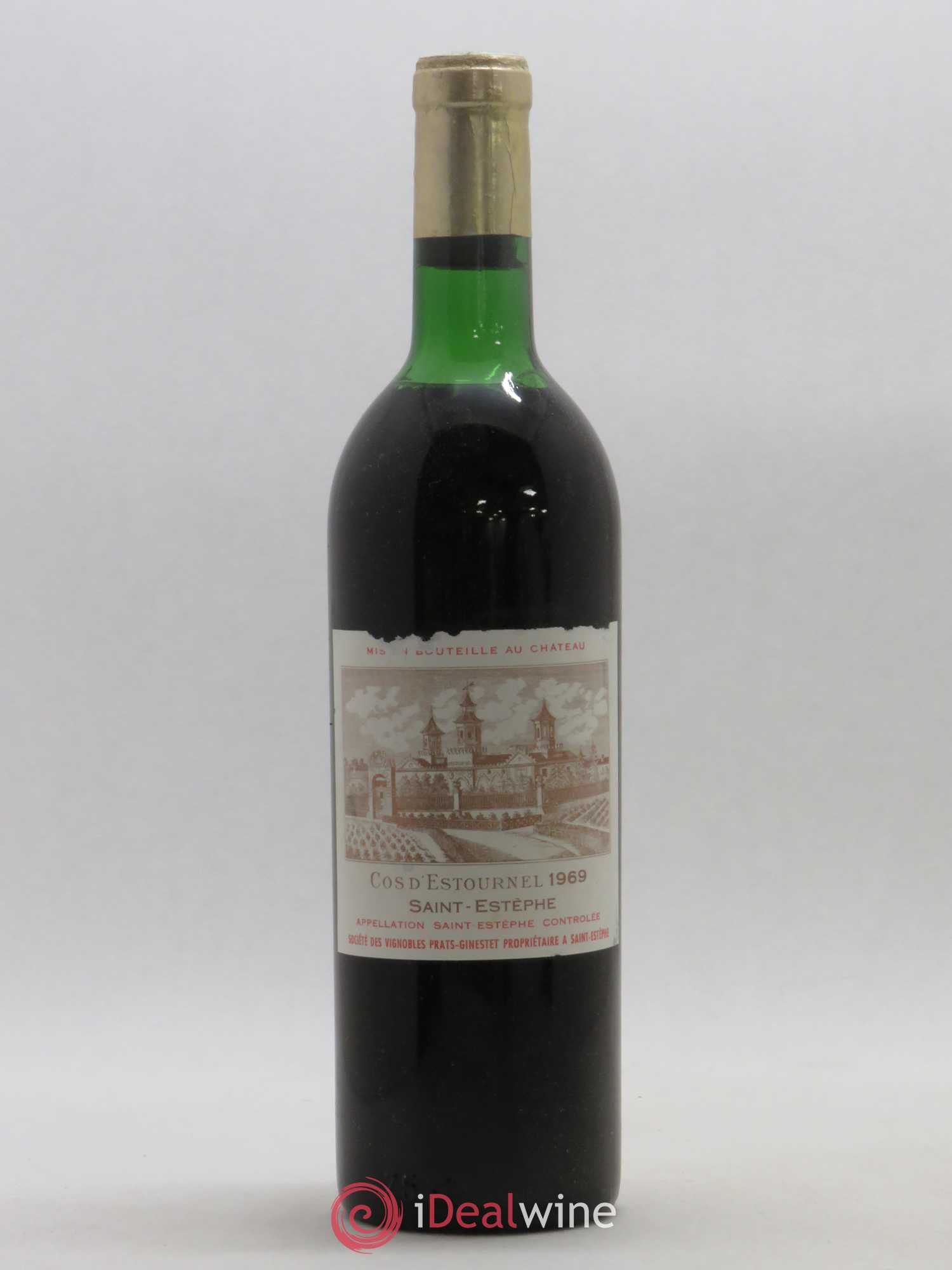 Cos d'Estournel 2ème Grand Cru Classé 1969 - Lot de 1 bouteille - 0