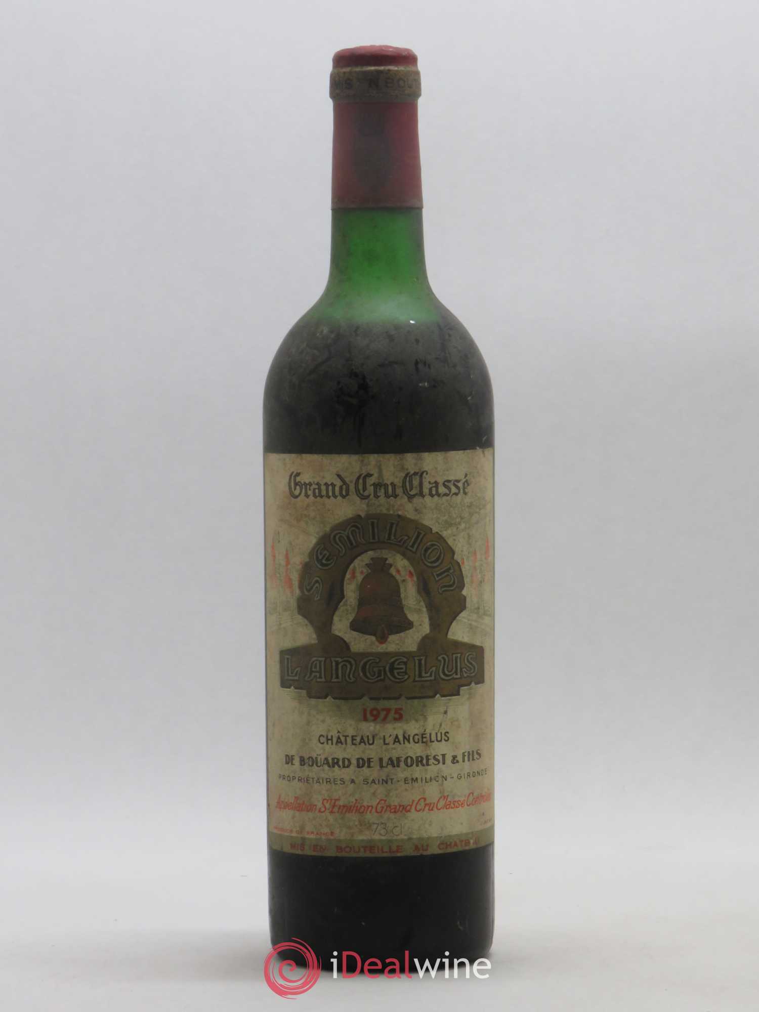 Château Angélus 1er Grand Cru Classé A 1975 - Lot de 1 bouteille - 0