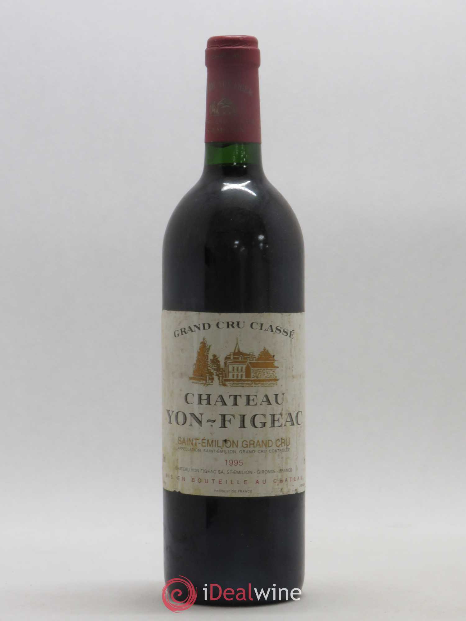Château Yon Figeac Grand Cru Classé (sans prix de réserve) 1995 - Lot de 1 bouteille - 0
