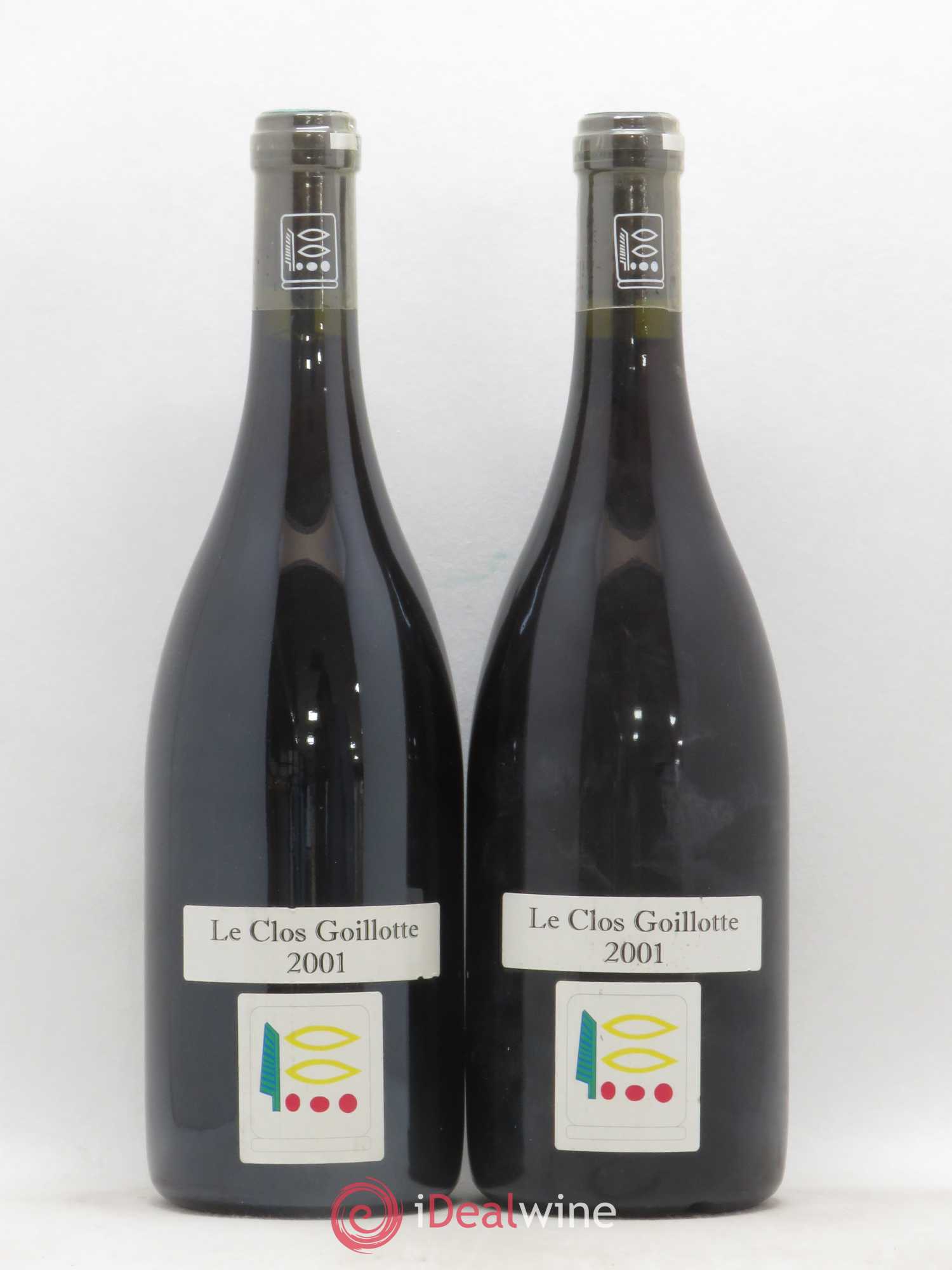 Vosne-Romanée Le Clos Goillotte Prieuré Roch 2001 - Lot de 2 bouteilles - 0