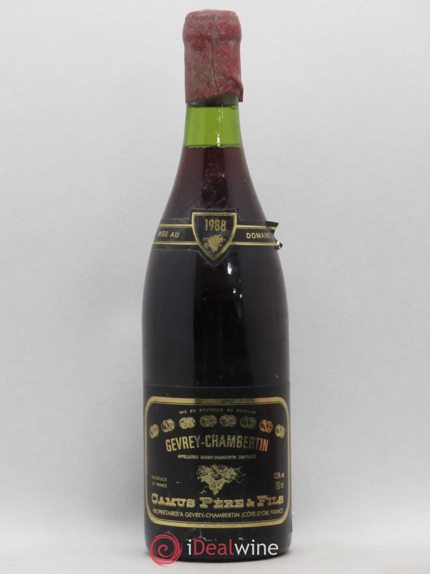 Gevrey-Chambertin Camus 1988 - Lot de 1 bouteille - 0
