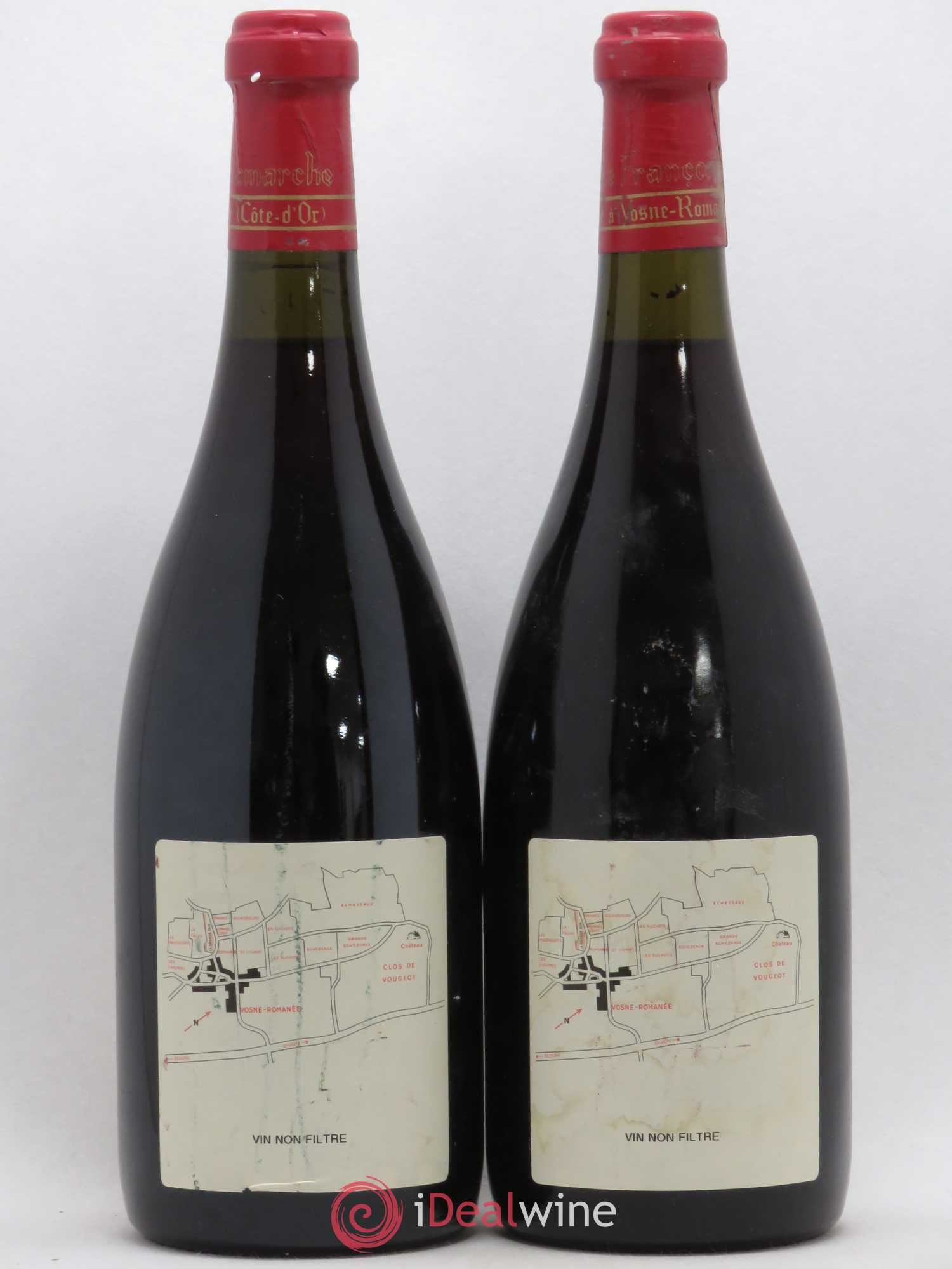 La Grande Rue Grand Cru Lamarche (Domaine) Tête de Cuvée 1986 - Lot de 2 bouteilles - 1